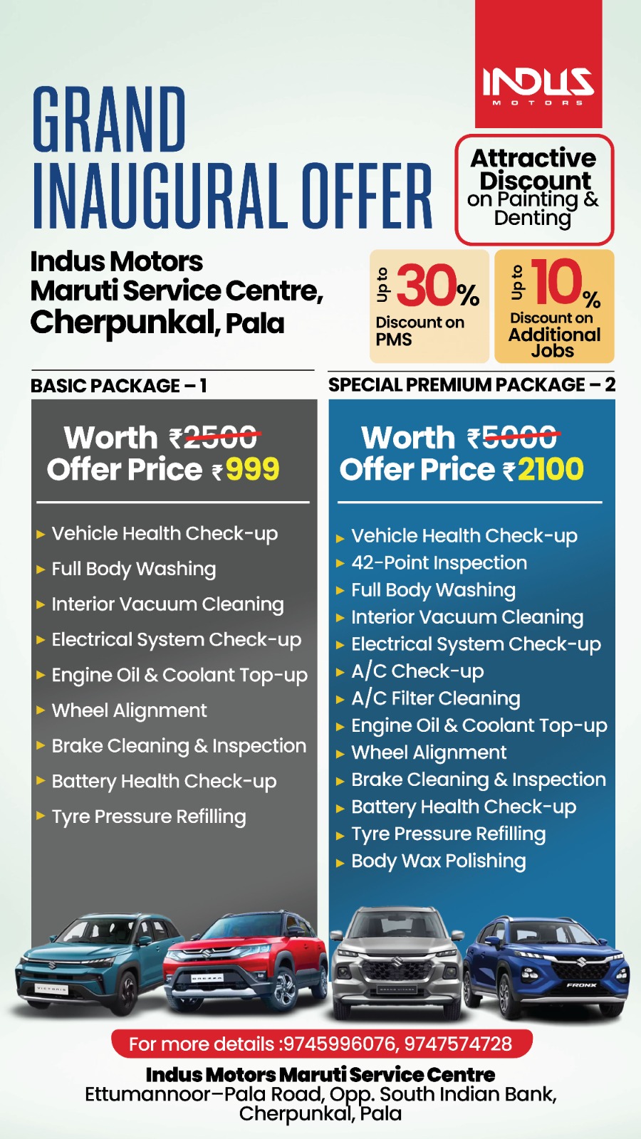 Indus Motors Facebook ad