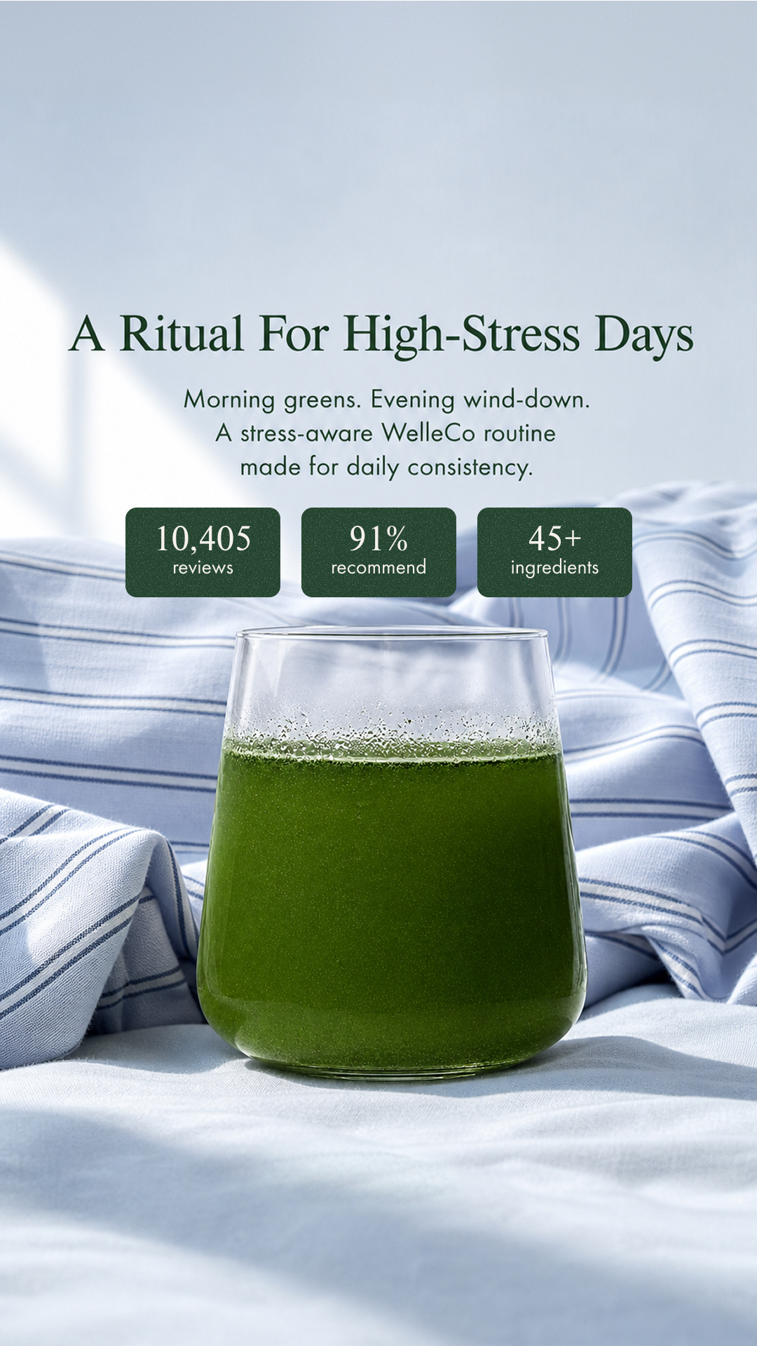 WelleCo Facebook ad