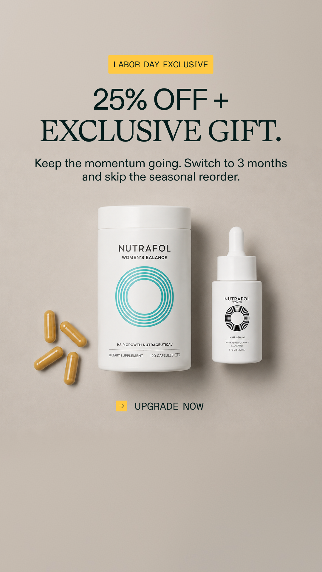 Nutrafol Facebook ad