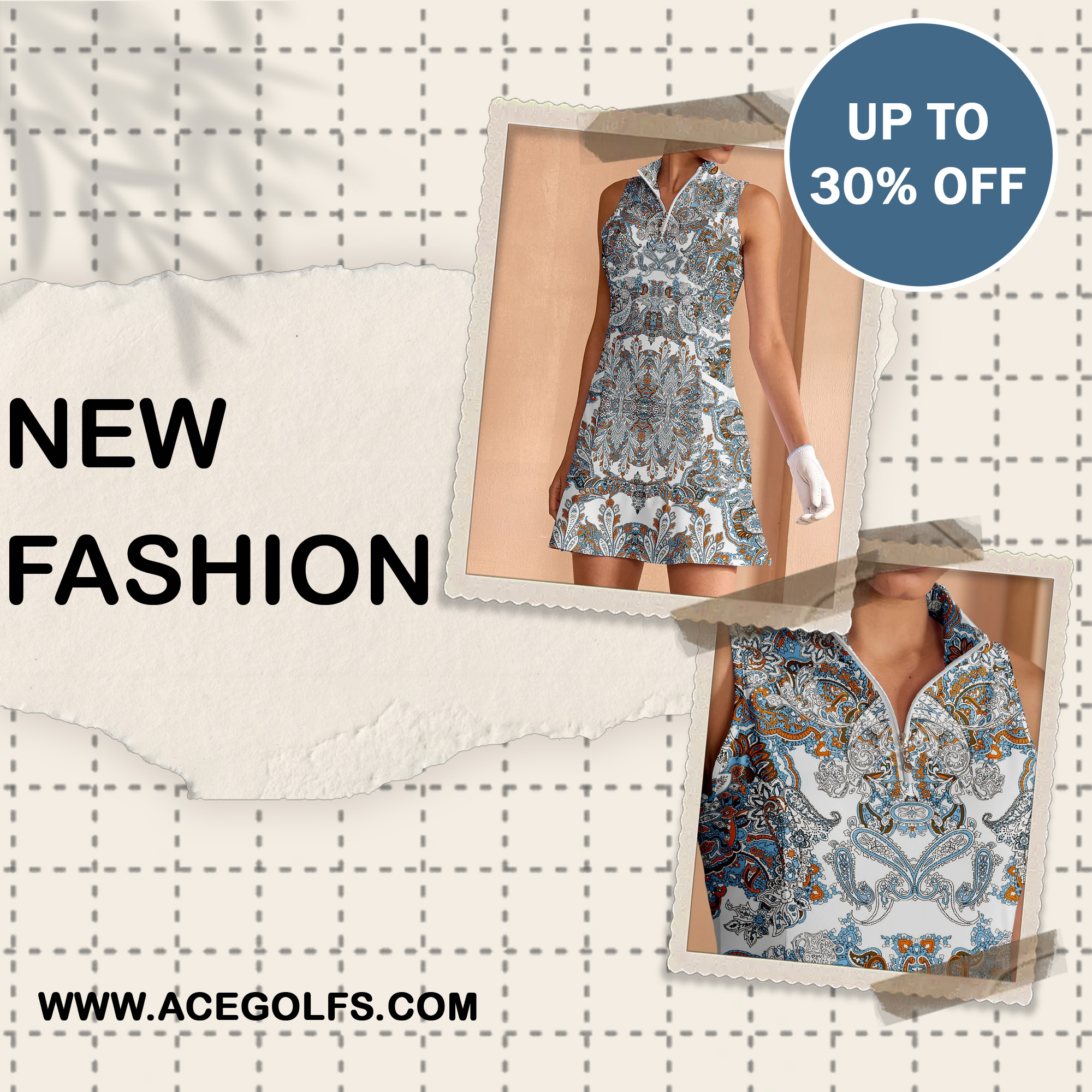 Acegolfs Facebook ad