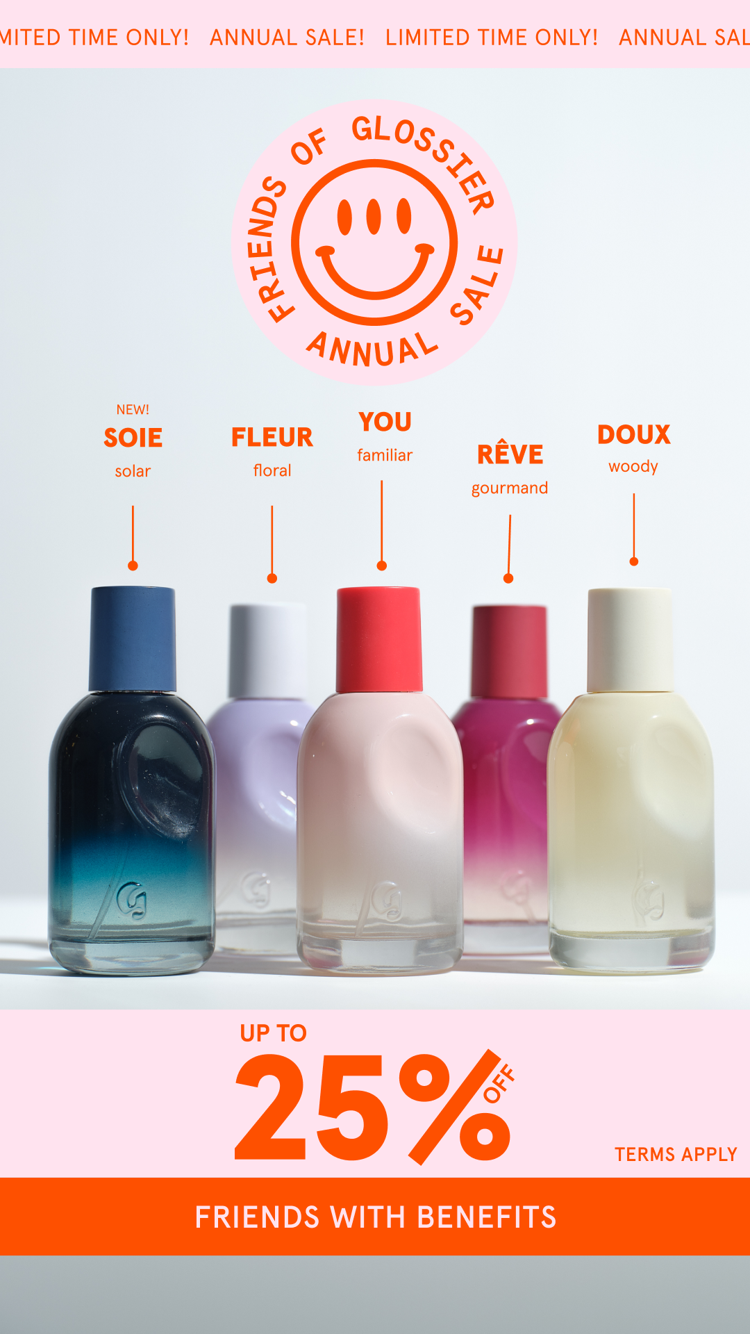Glossier Facebook ad