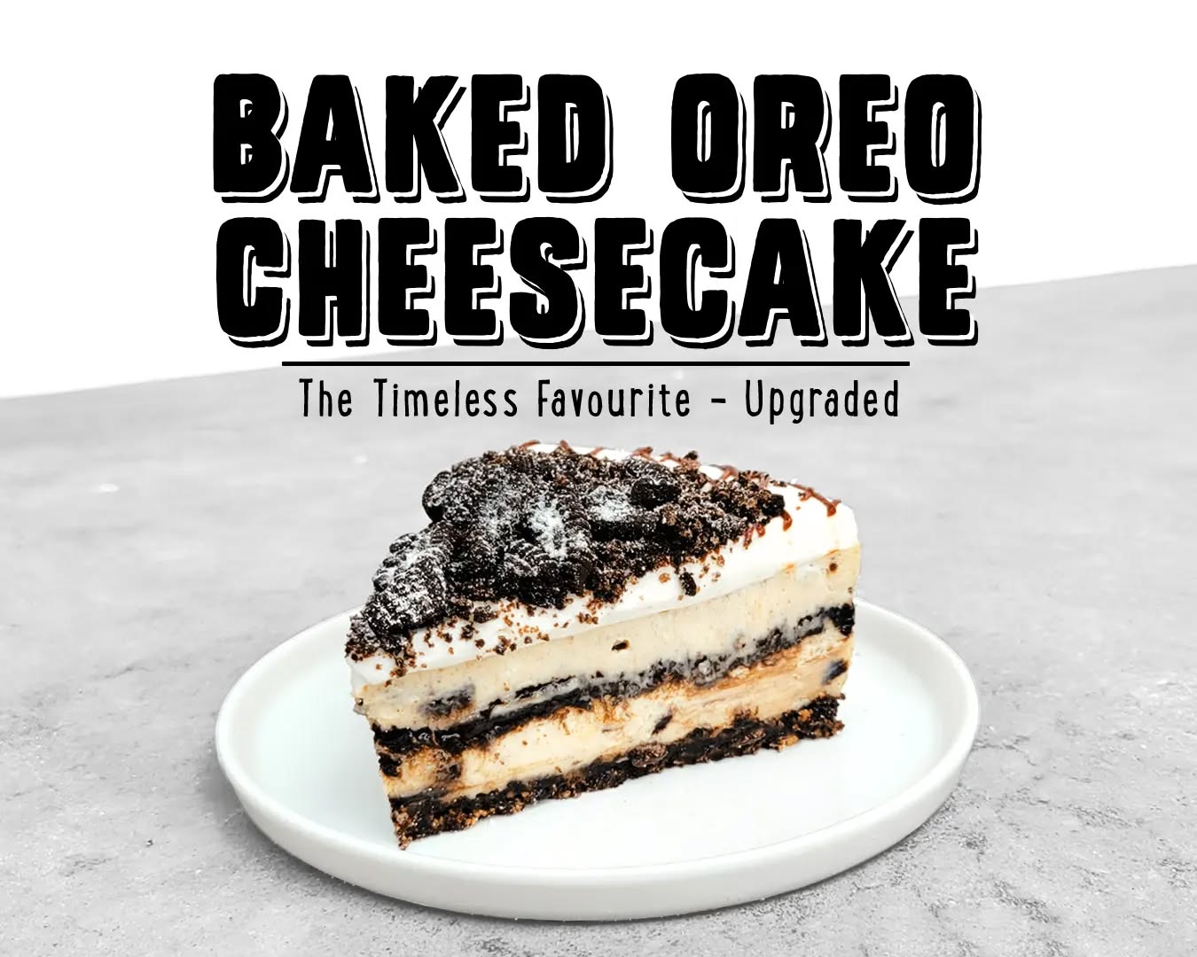 自私蛋糕 Cheesy The Goat Facebook ad: Oreo Cheesecake, Cheesy The Goat