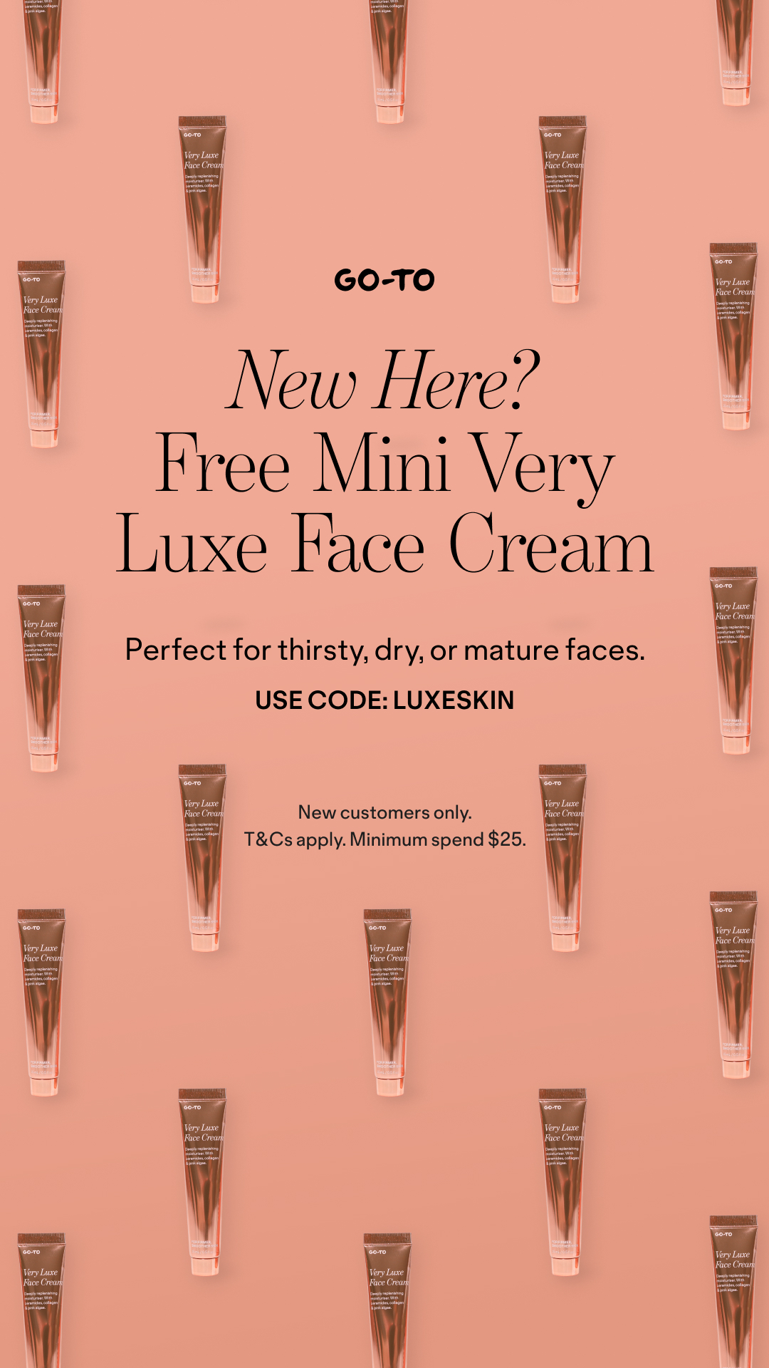 Go-To Skin Care Facebook ad