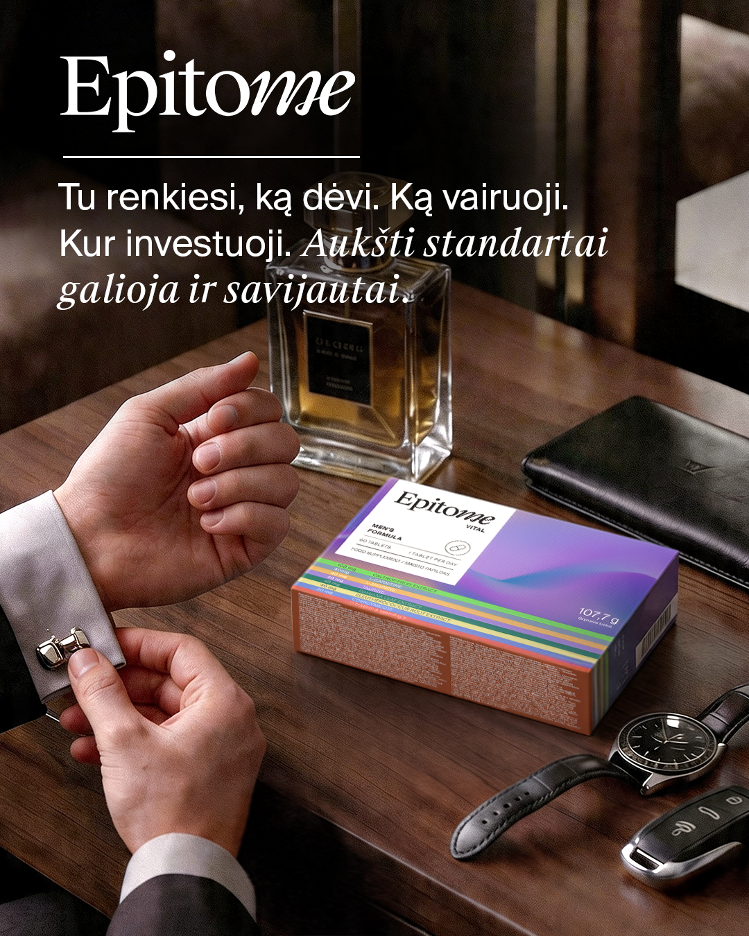 Epitome - maisto papildai Facebook ad