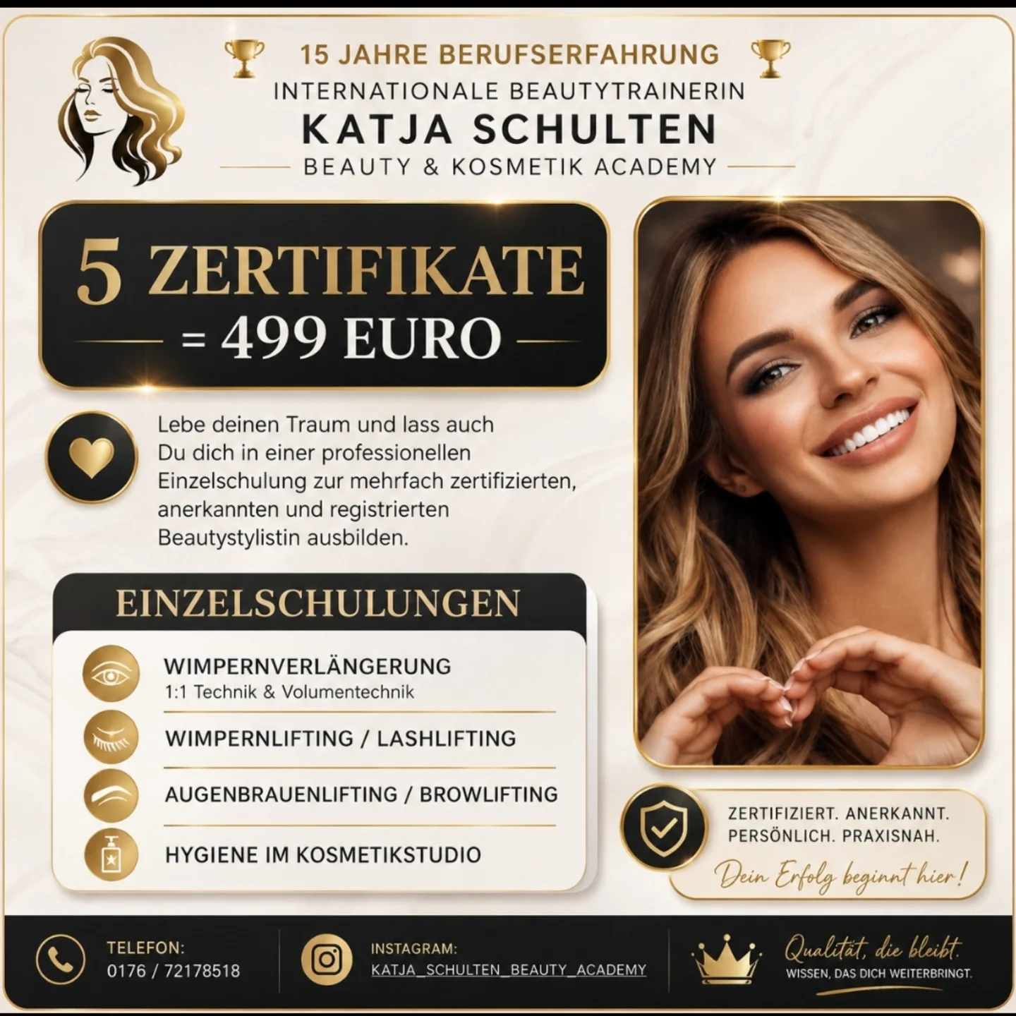 katja_schulten_beauty_academy Facebook ad: Hallo und - lich Willkommen bei Katja Schulten…