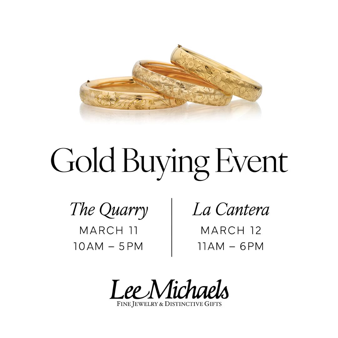 Lee Michaels Fine Jewelry Facebook ad: Gold has hit record prices, are you ready…