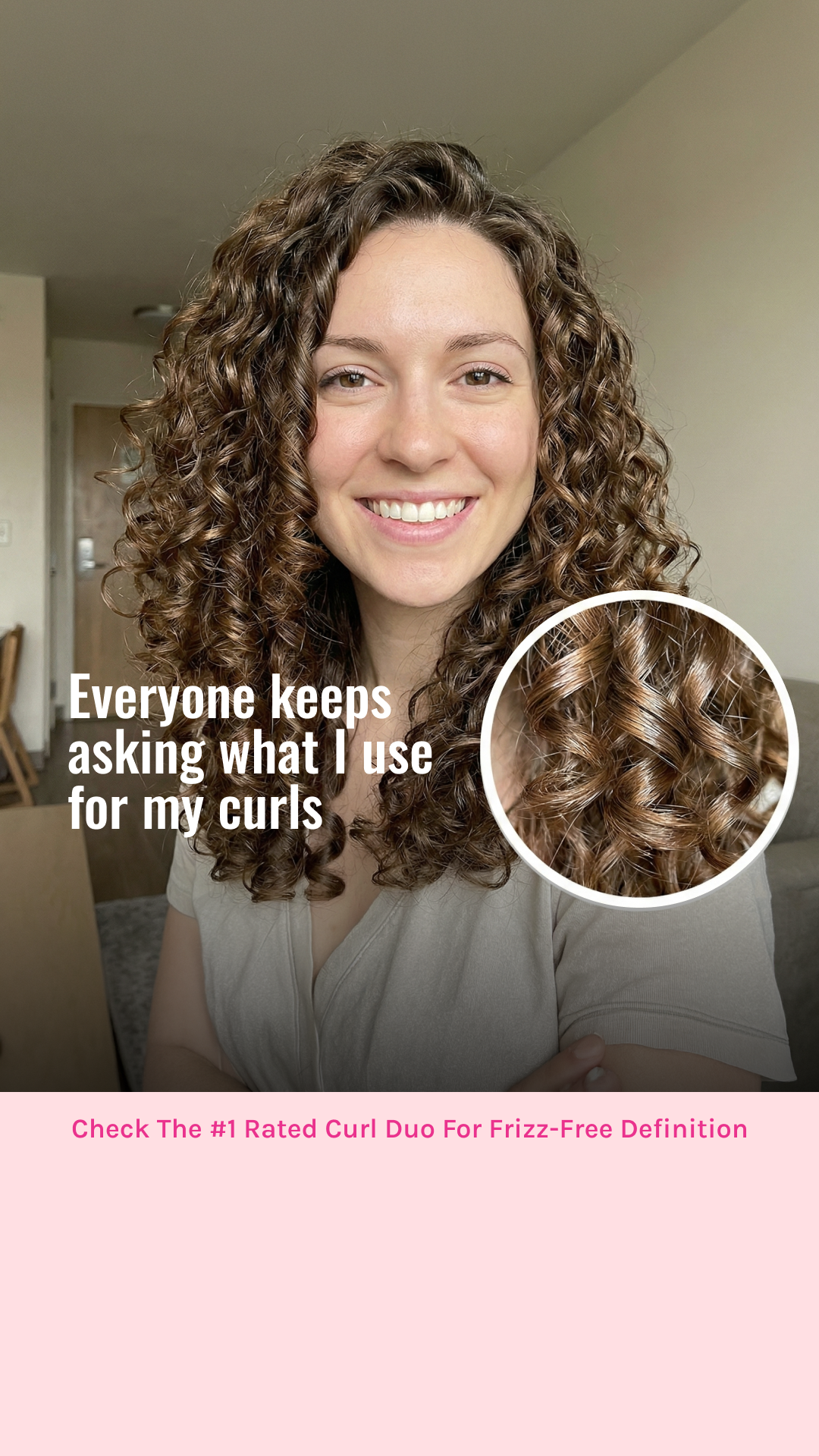 Curly Secret Facebook ad