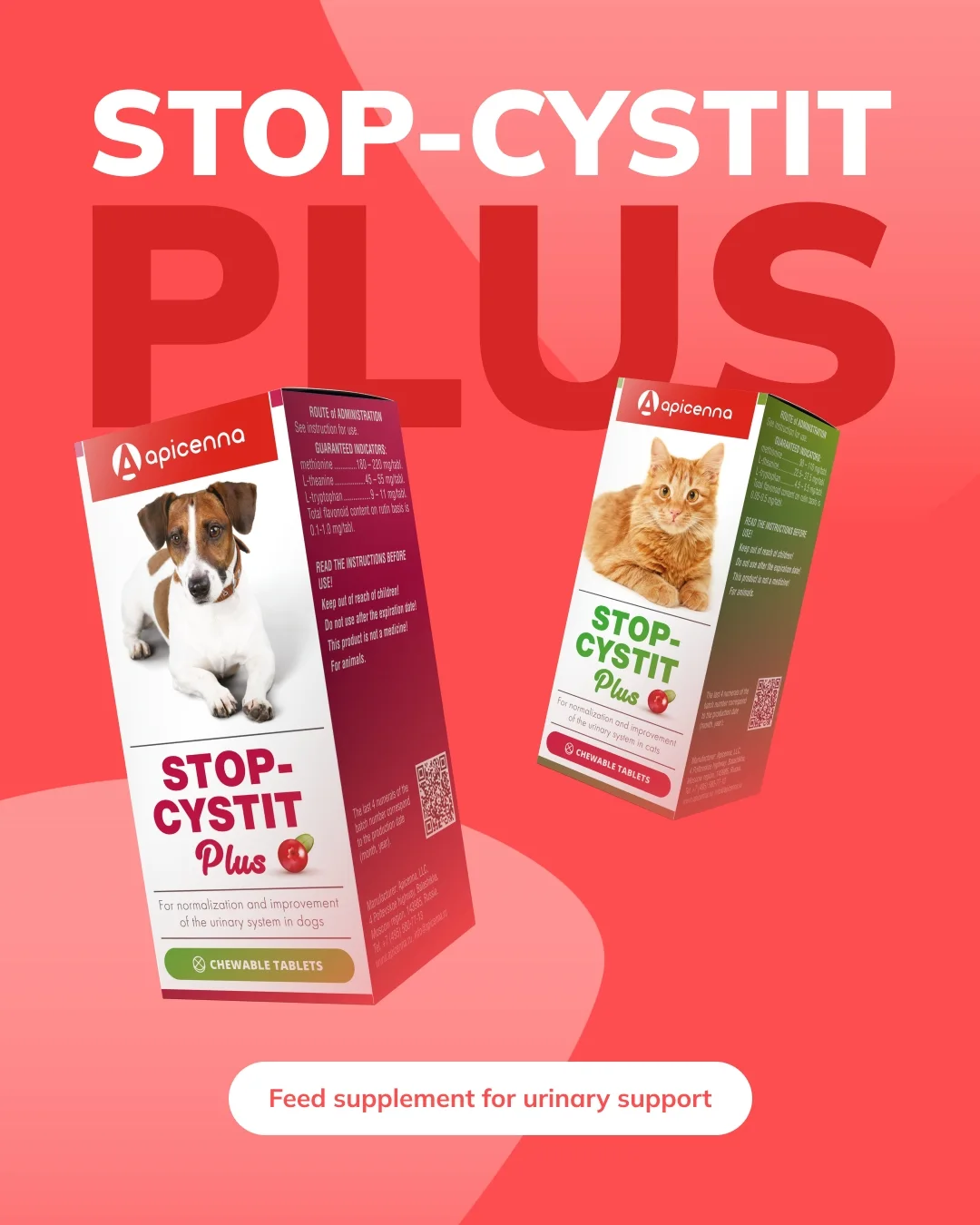 Apicenna Facebook ad: Supporting urinary health, beyond acute care