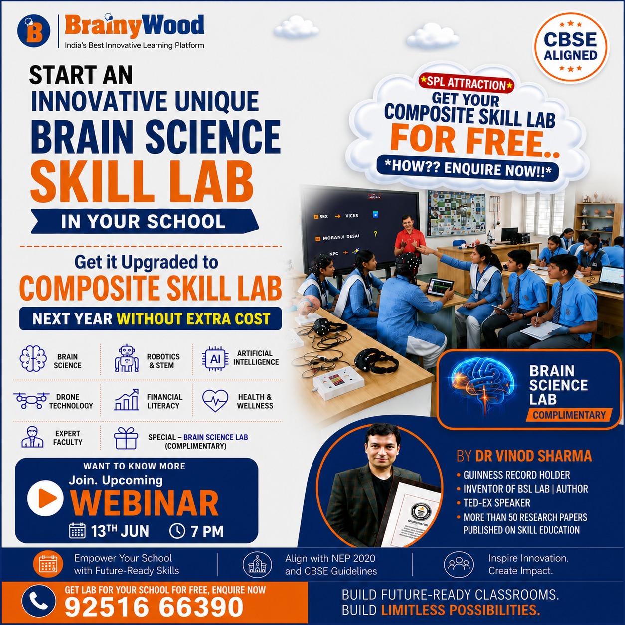 Brainywood Facebook ad