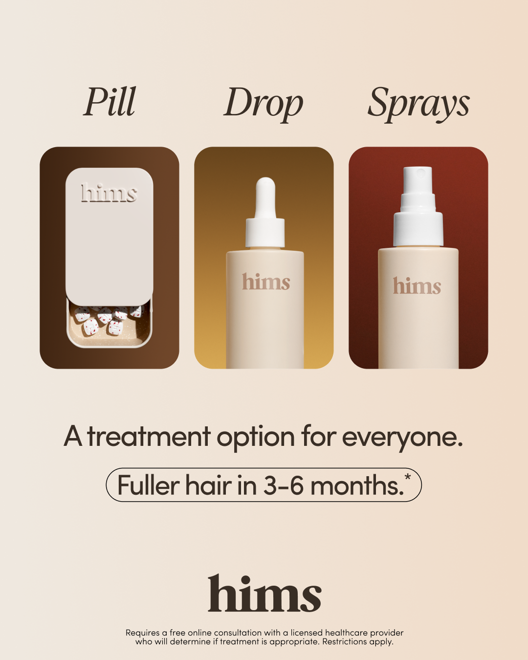 hims Facebook ad