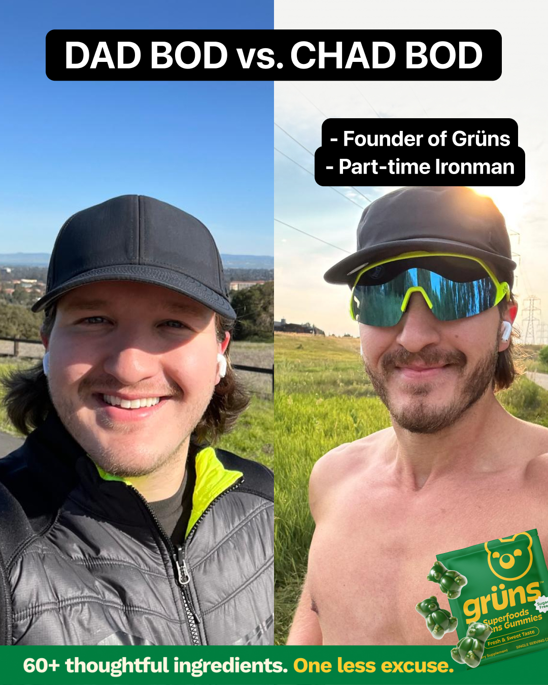 Grüns Facebook ad