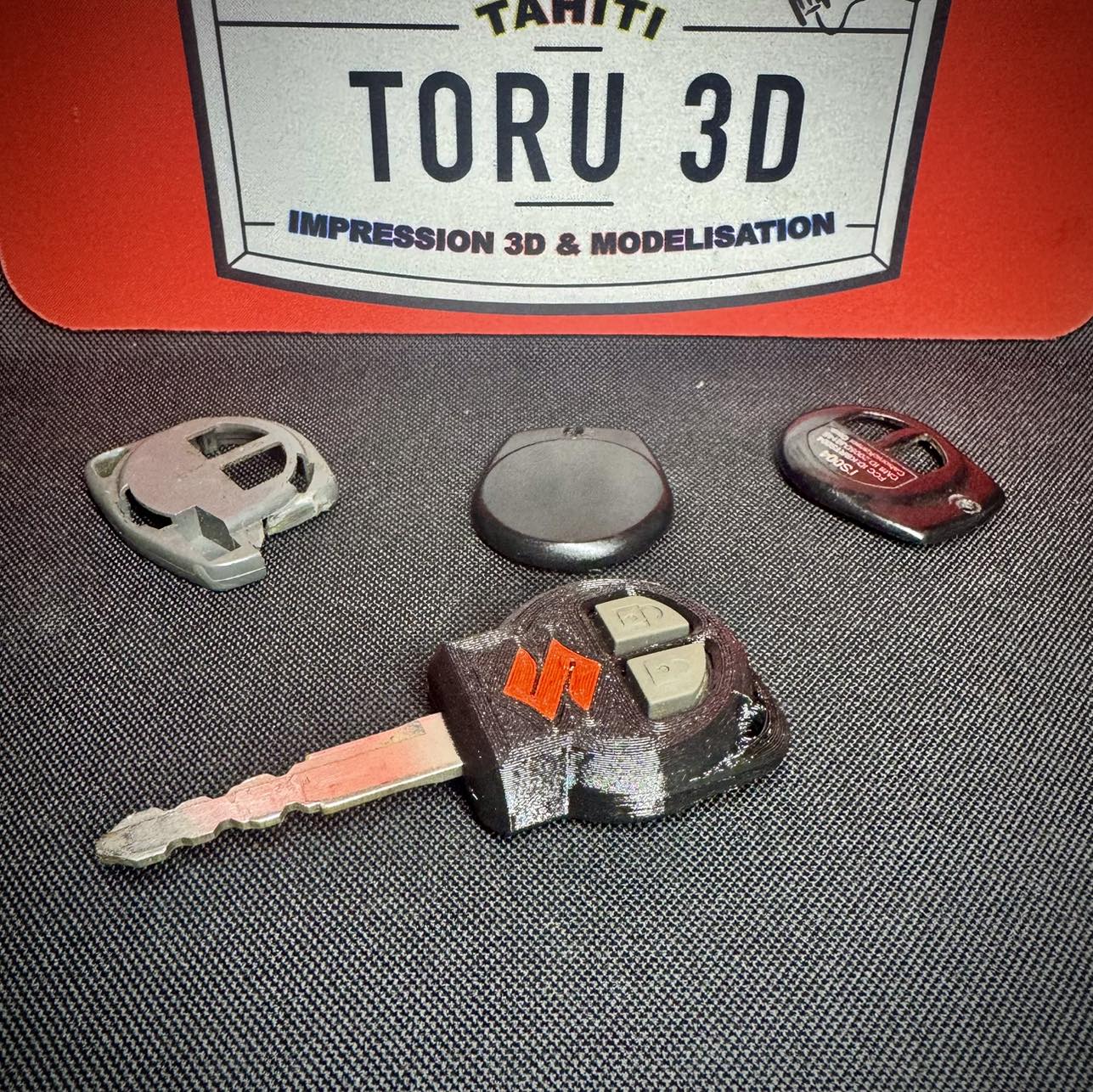Toru 3D - Impression 3D à Tahiti Facebook ad: Boîtier de clé, Suzuki SX4