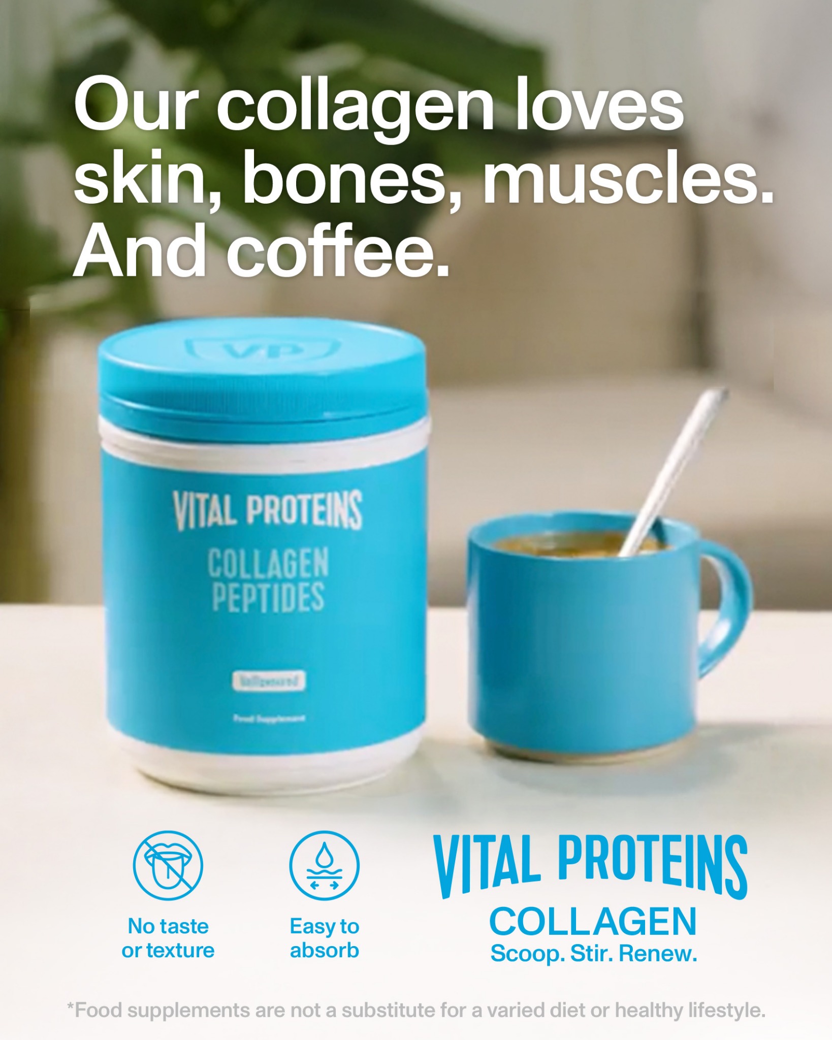 Vital Proteins Facebook ad: Vital Proteins Collagen Peptides