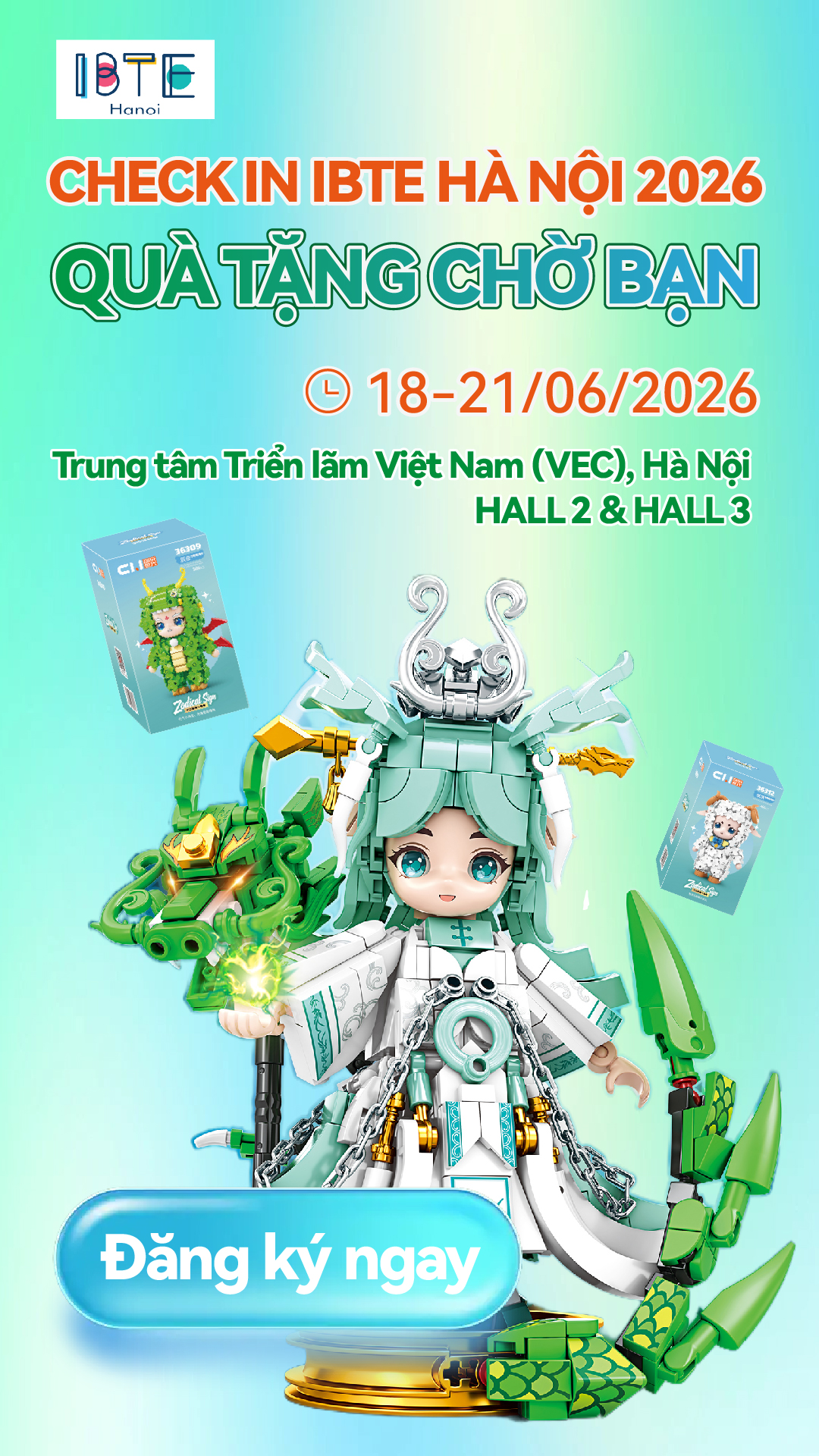 IBTE - Triển lãm Quốc tế Sản phẩm & Đồ chơi Trẻ em Việt Nam Facebook ad from May 15, 2026