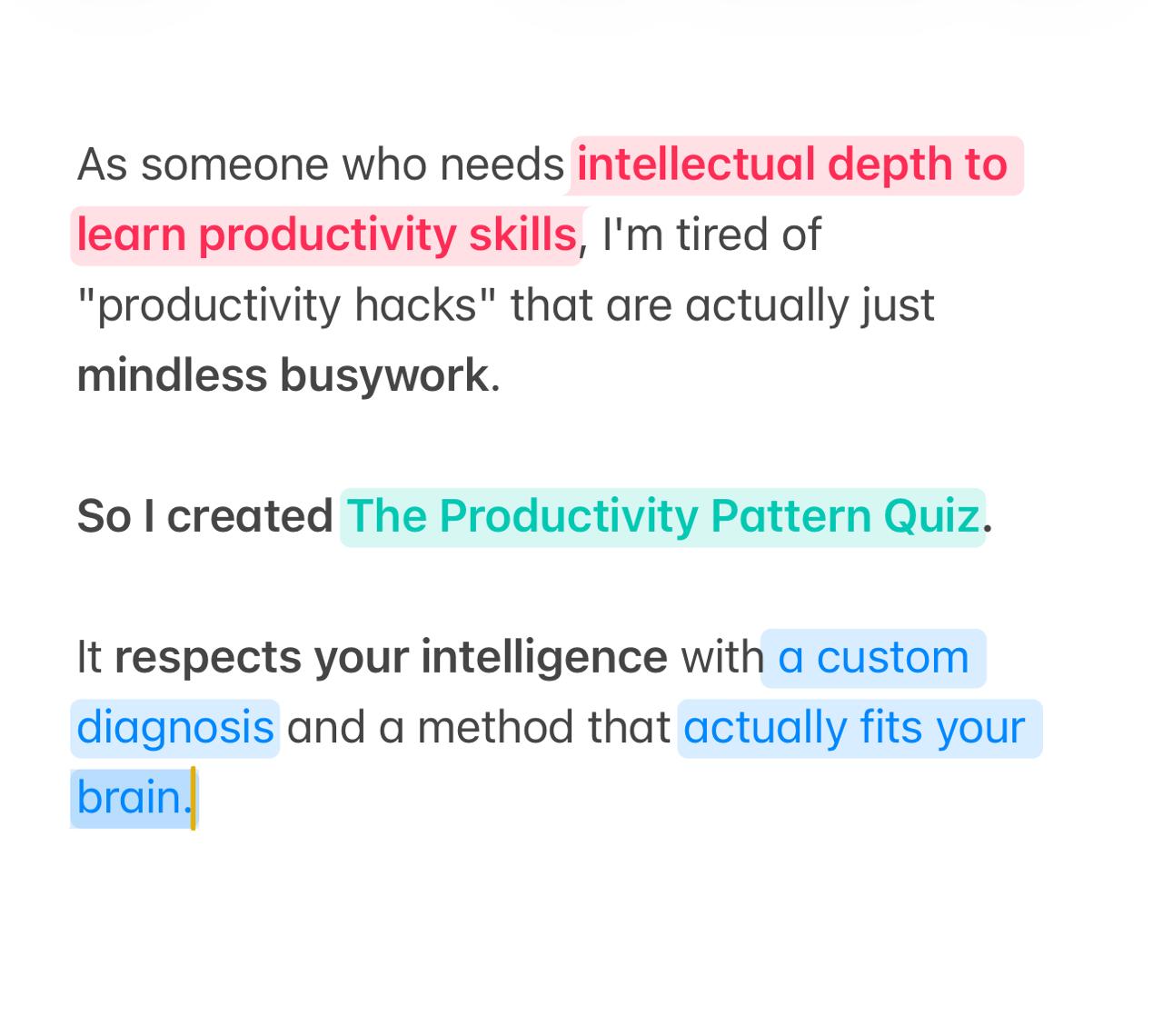 Jonathan Brum Coaching Facebook ad: FREE 2-minute quiz.