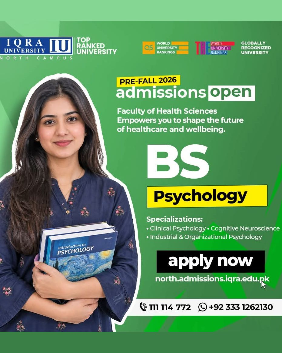Iqra University - North Campus Facebook ad