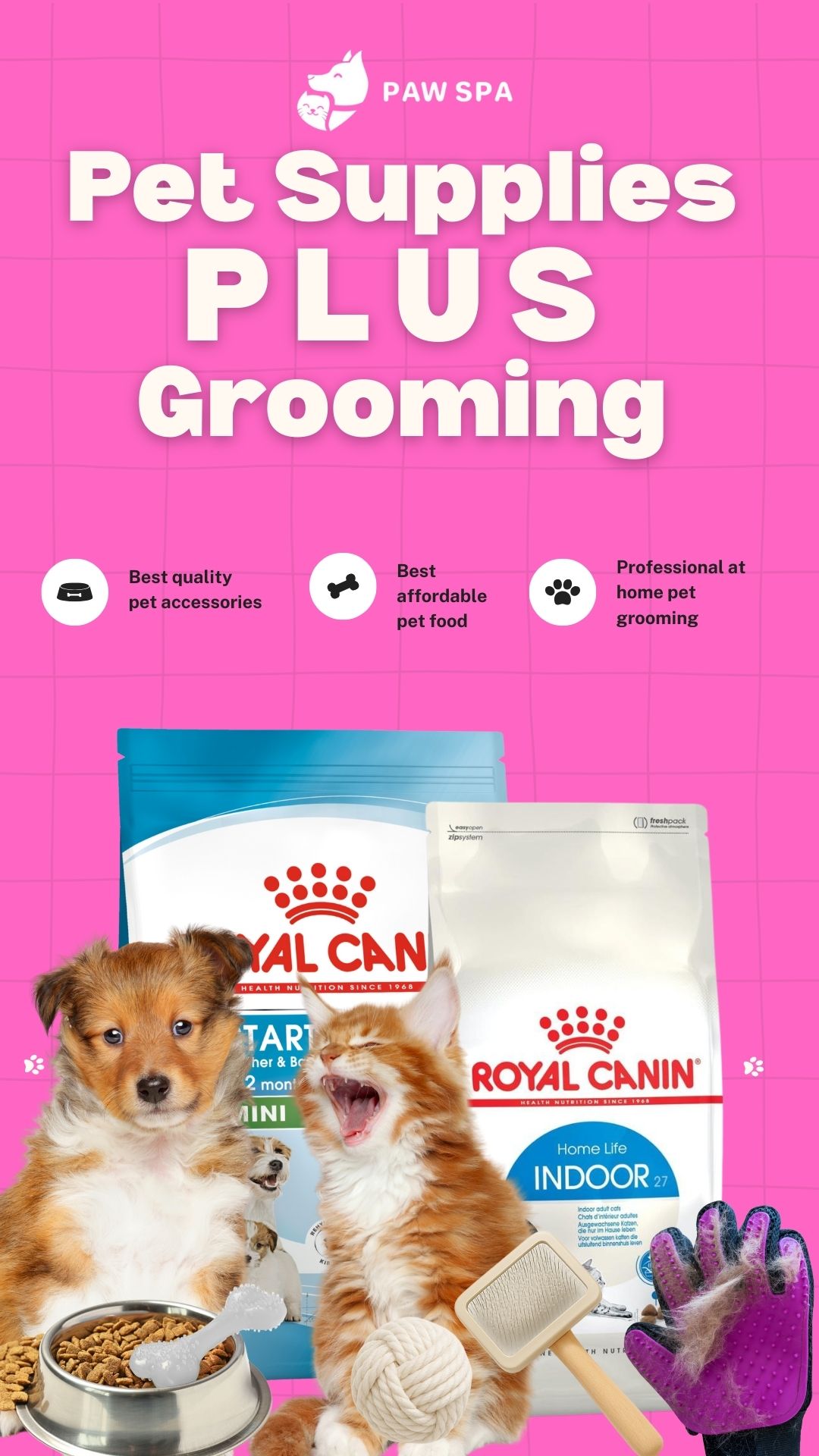 PAW SPA Facebook ad