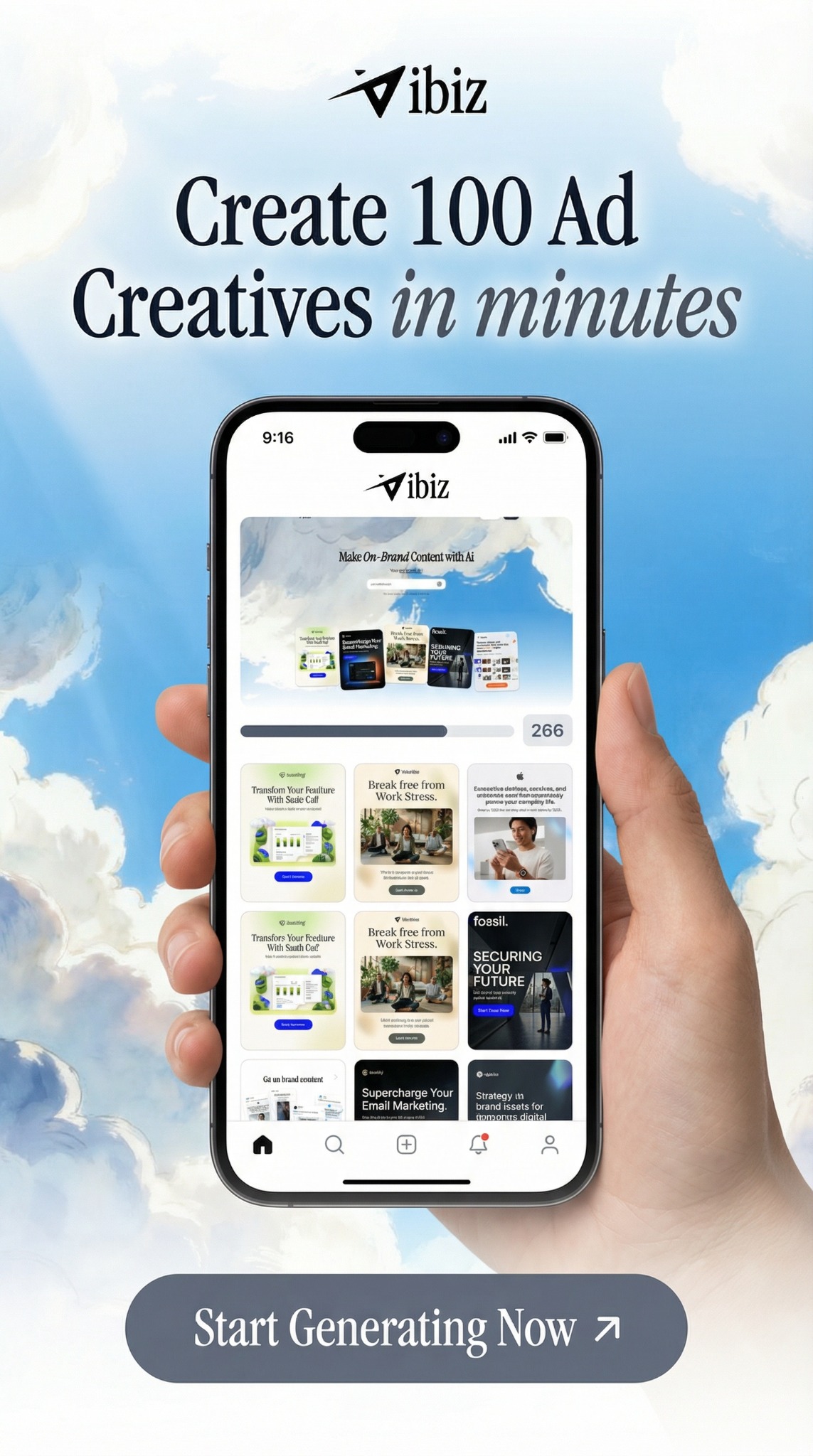 Vibiz Facebook ad
