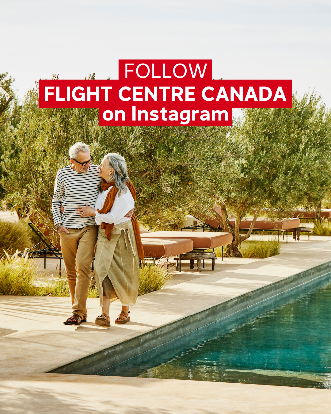 Flight Centre Canada Facebook ad