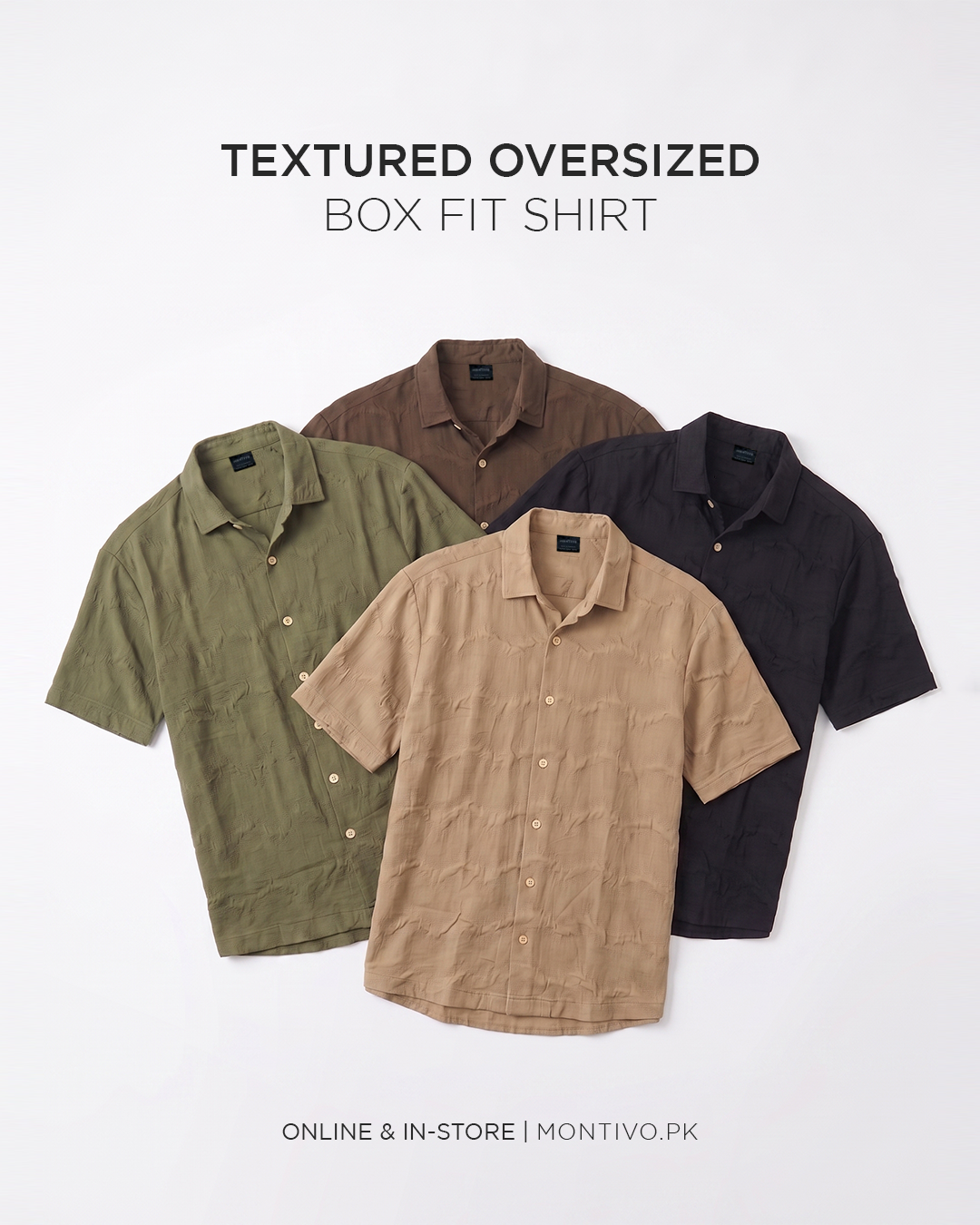 Montivo Facebook ad: Not your average basic shirt.