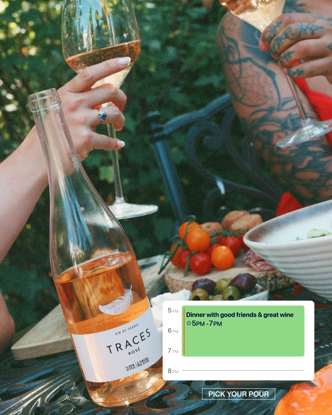 DrinkWell UK Facebook ad: Flexible wine delivery, your way.