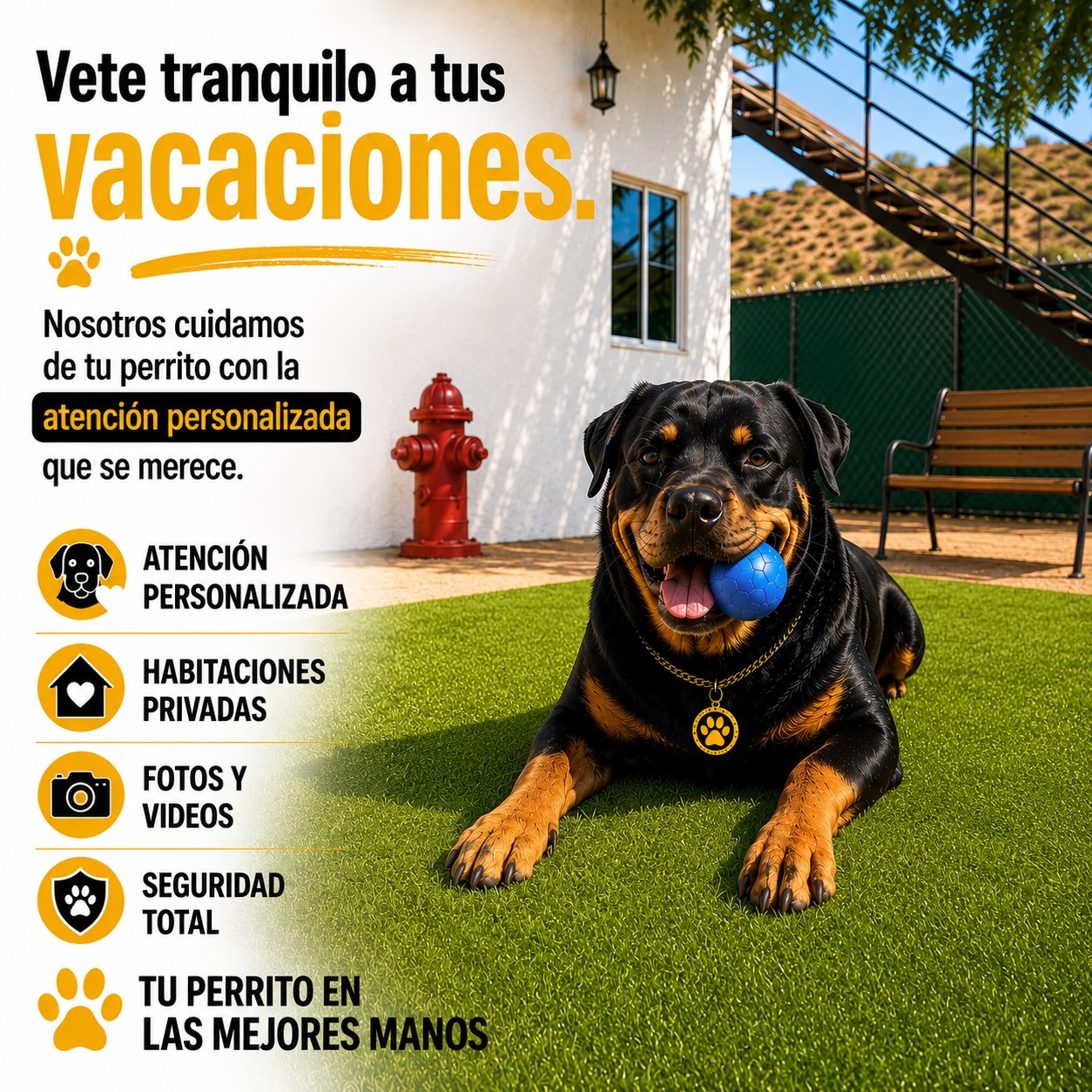 K9 Baja Resort Hotel Para Perros VIP Facebook ad