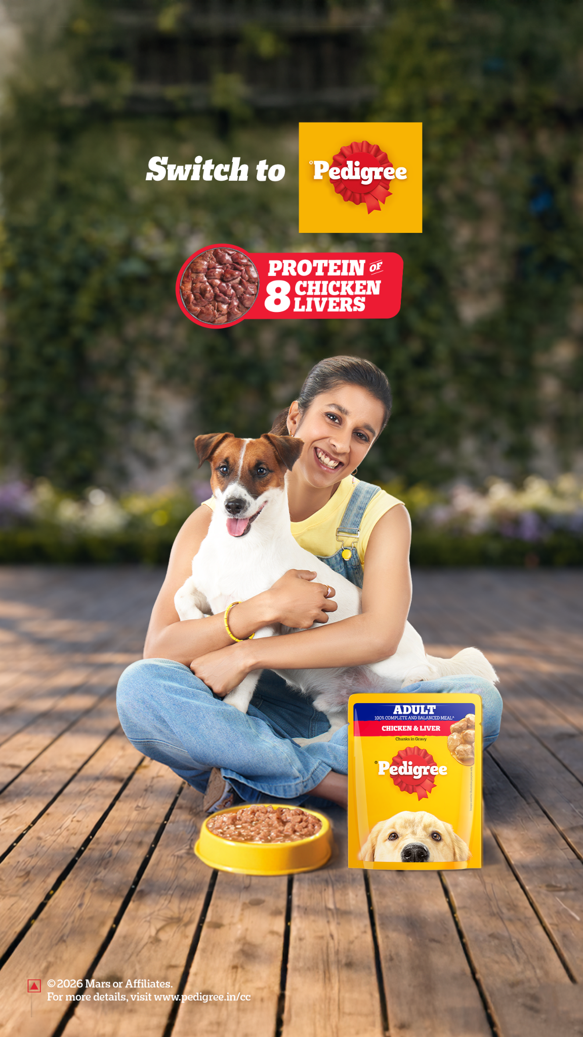 Pedigree India Facebook ad