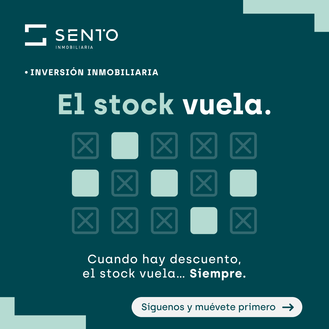 Sento Inmobiliaria Facebook ad: En inversión inmobiliaria, enterarte antes puede marcar la…