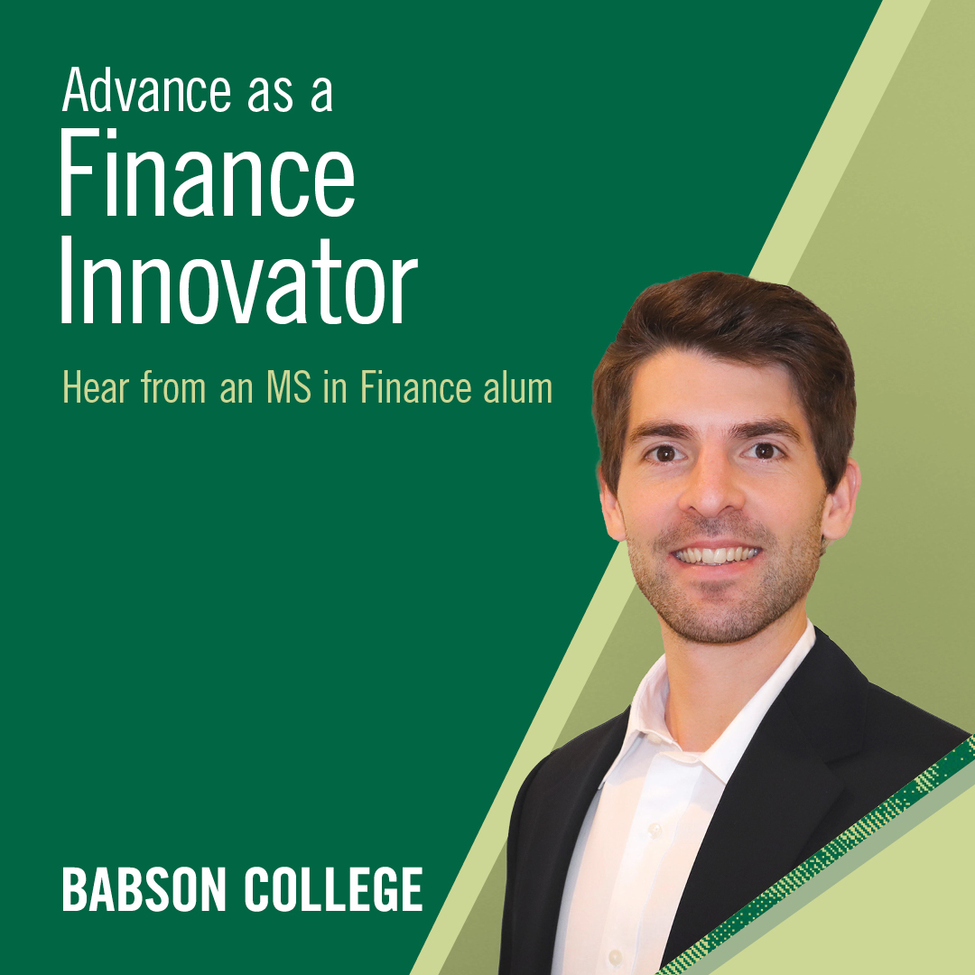 Babson College Facebook ad