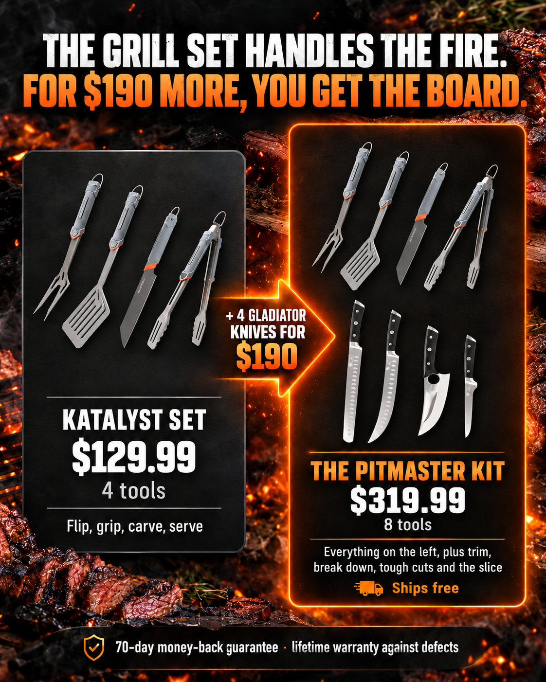 Dalstrong Facebook ad: The Right Tool For Every Job