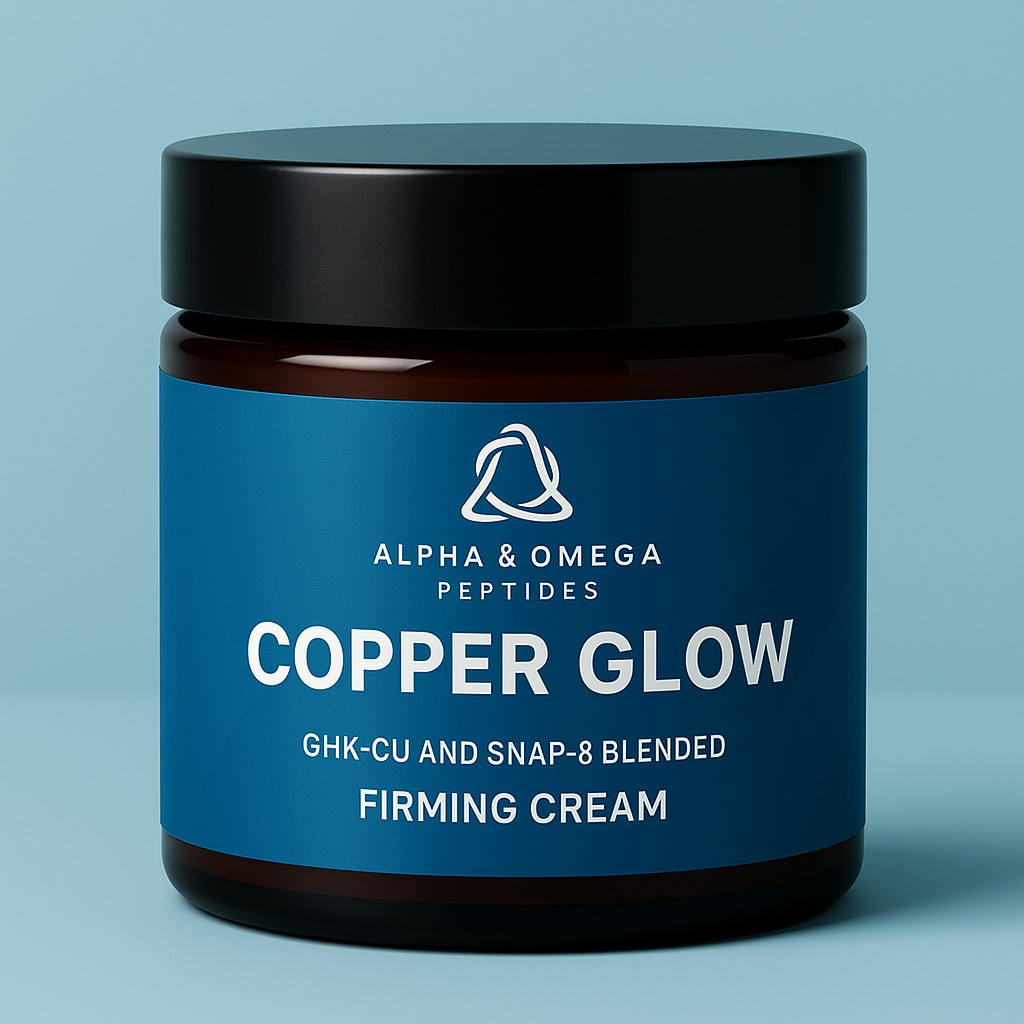 Alpha Omega Peptide Facebook ad: Explore formulation research with Alpha Omega.
