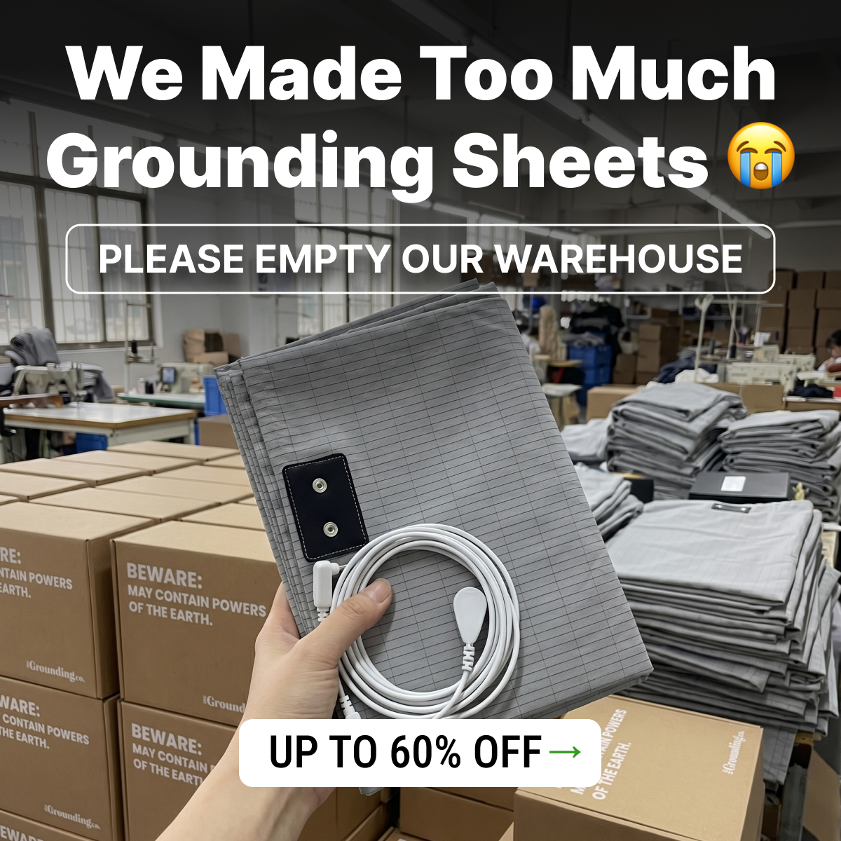 The Grounding Co Facebook ad