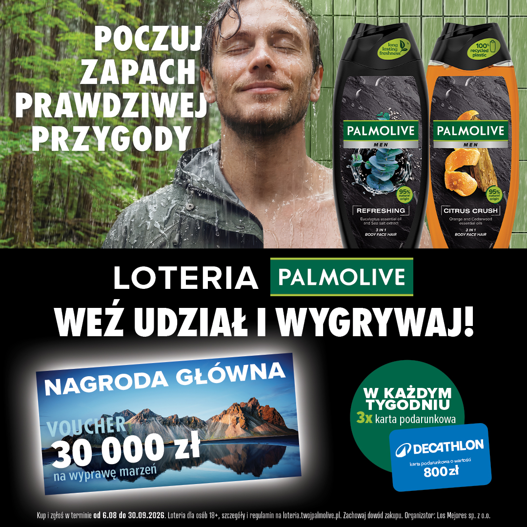 Palmolive Polska Facebook ad: Wygraj w loterii Palmolive!