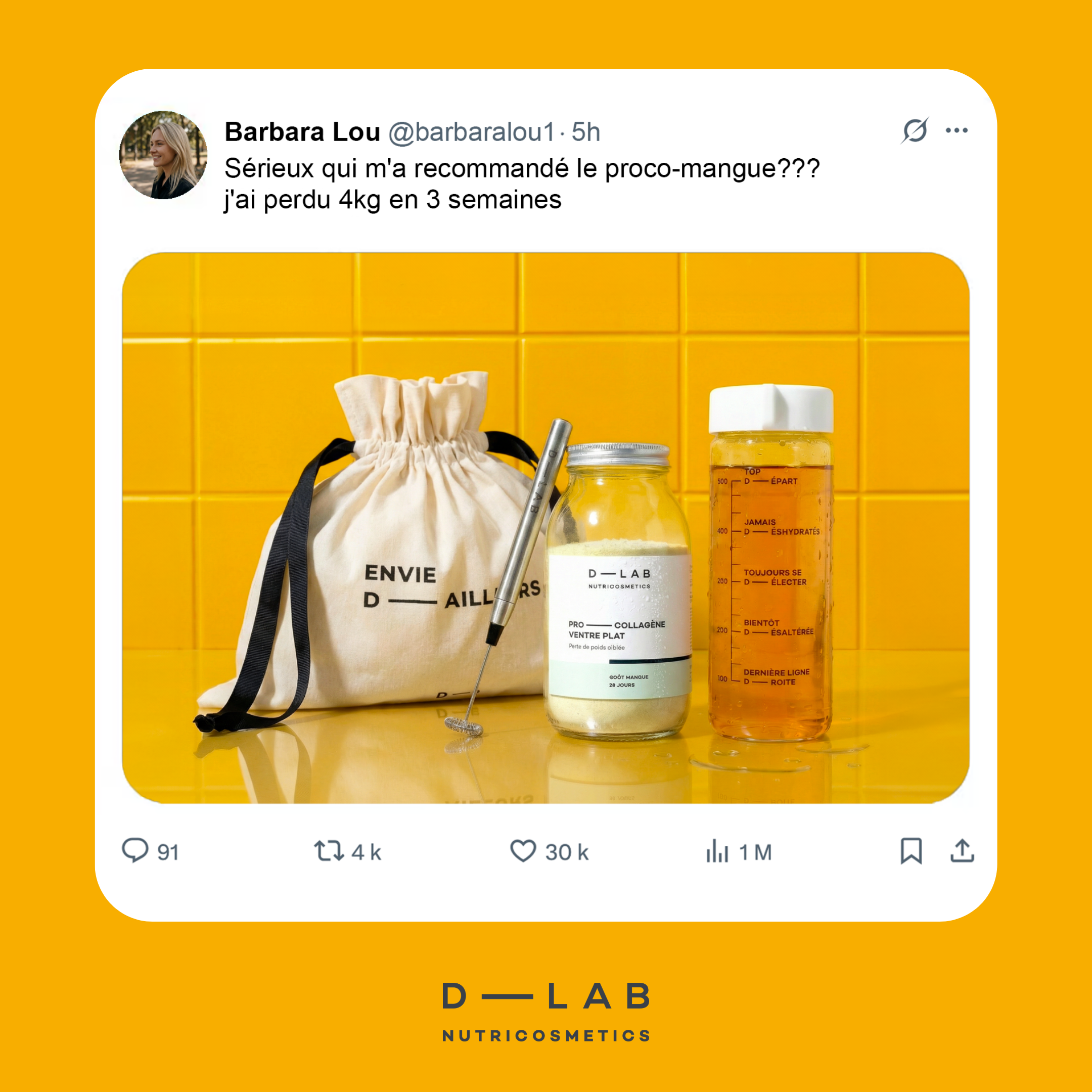 D-LAB NUTRICOSMETICS Facebook ad