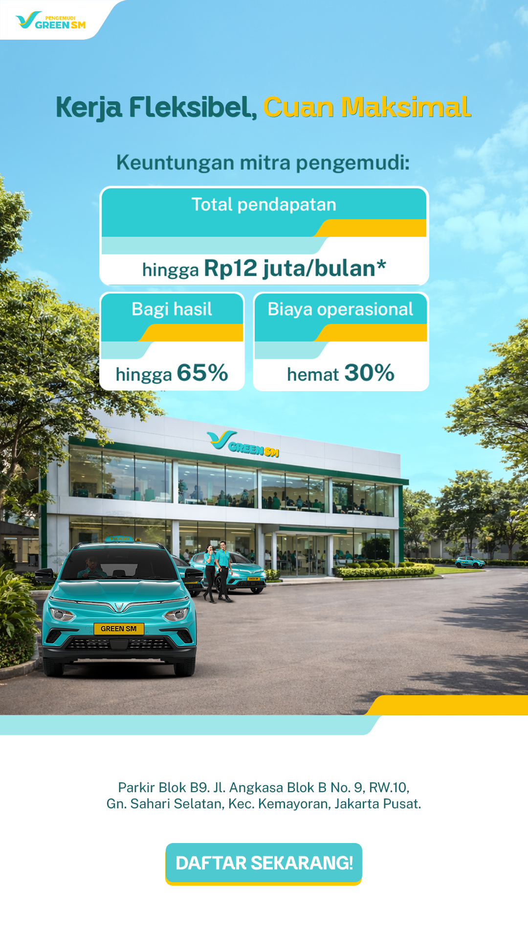 Pengemudi Green SM Facebook ad from Jun 16, 2026