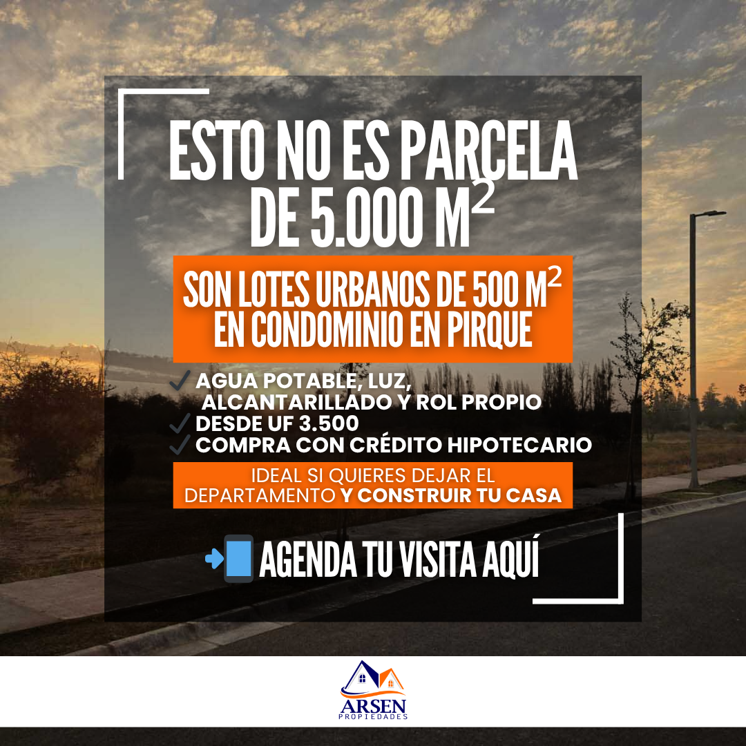 Arsen Propiedades Facebook ad: Agenda tu visita Aquí >>