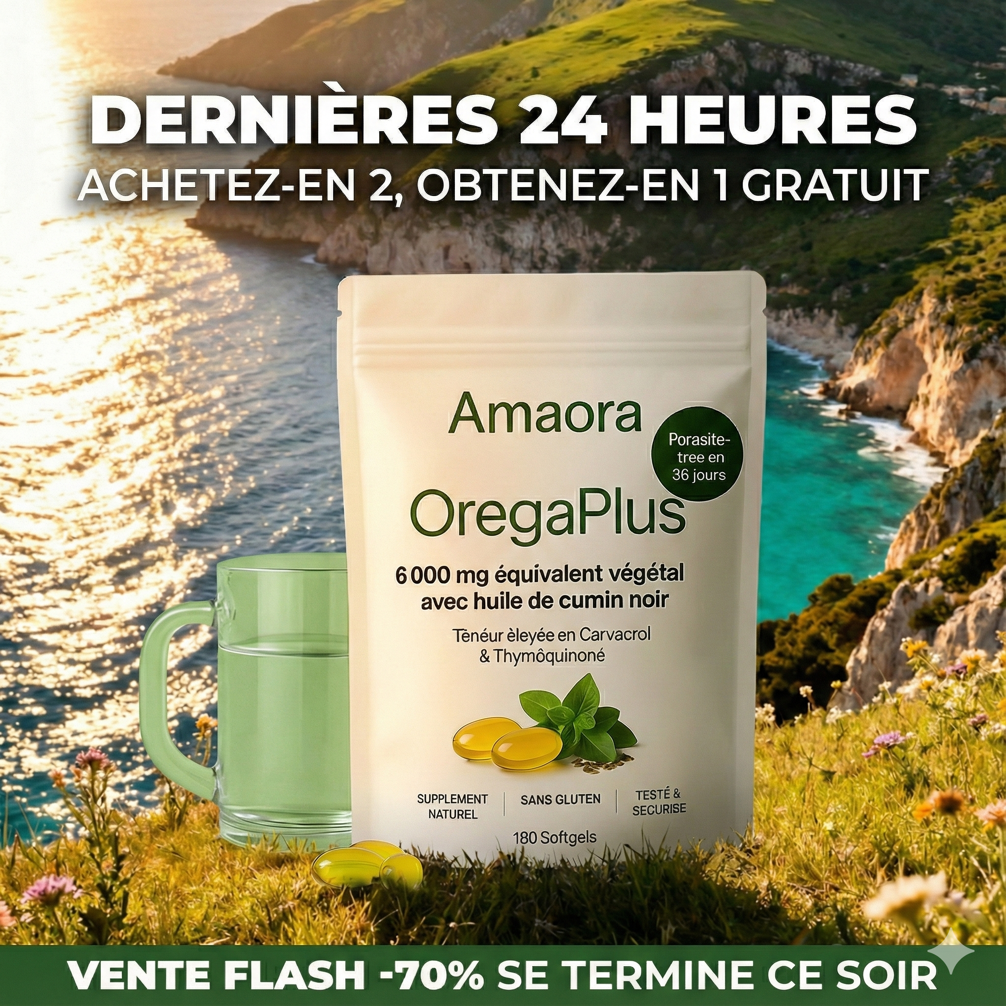 Amaora Facebook ad