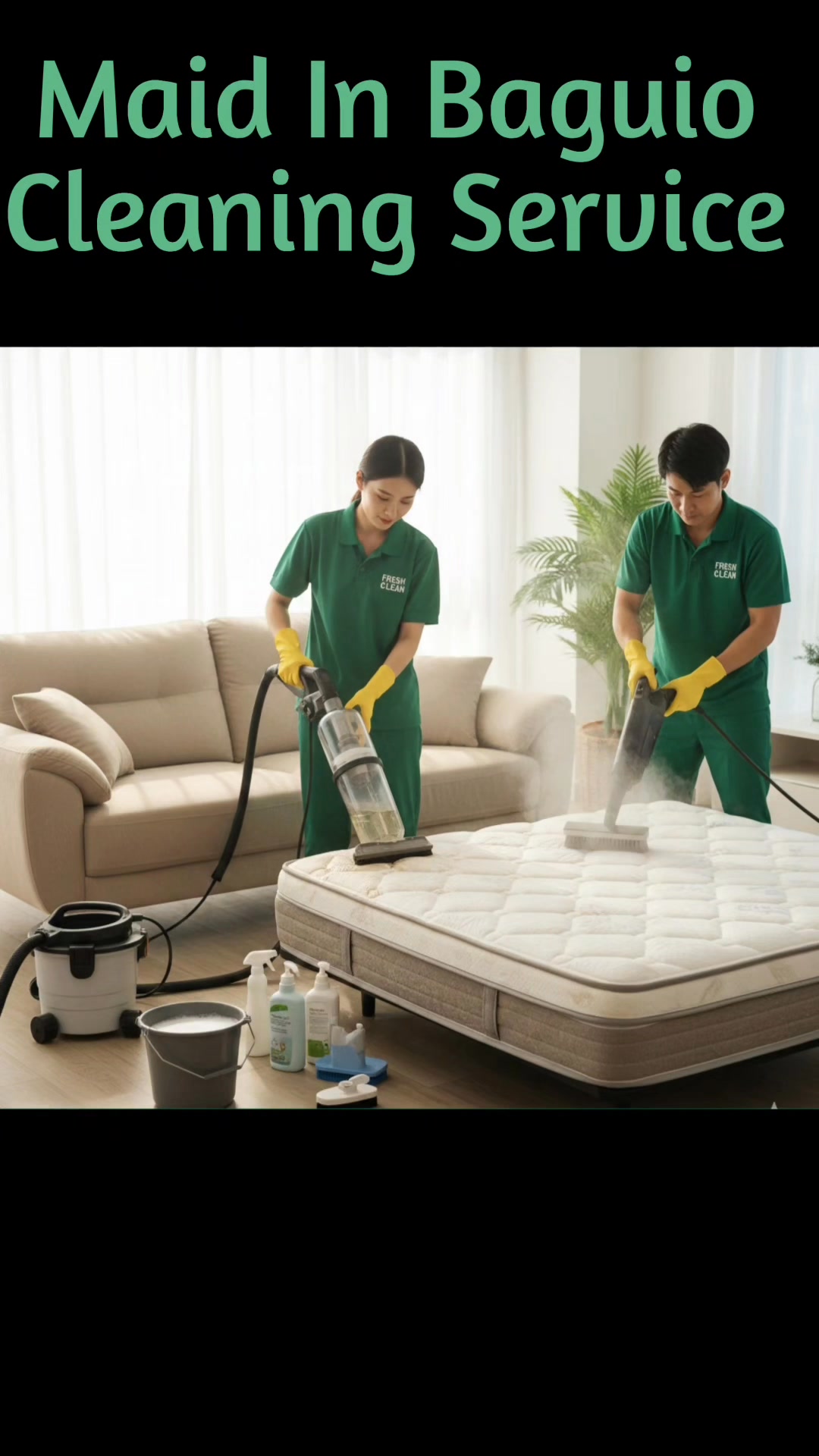 Maid In Baguio Cleaning Service Facebook ad: Transformations You Can Trust: Before & After Cleaning…