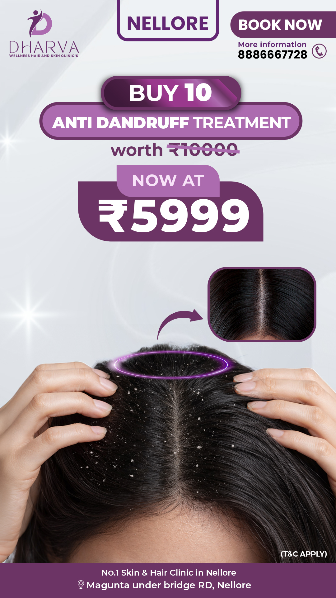 Dharva Wellness Hair And Skin Clinics Facebook ad