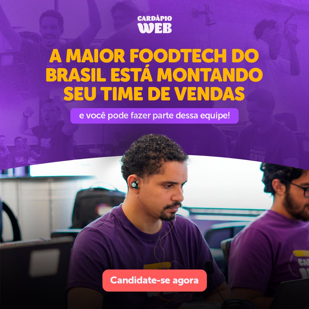 CW Chefs Facebook ad: Você é competitivo, gosta de metas e quer…
