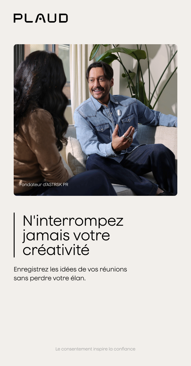 Plaud Facebook ad