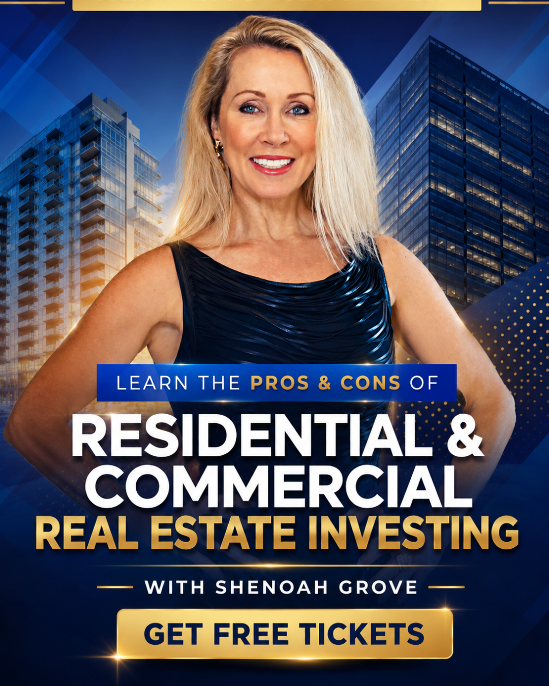 Houston Real Estate Networking Club Facebook ad: Get FREE Tickets