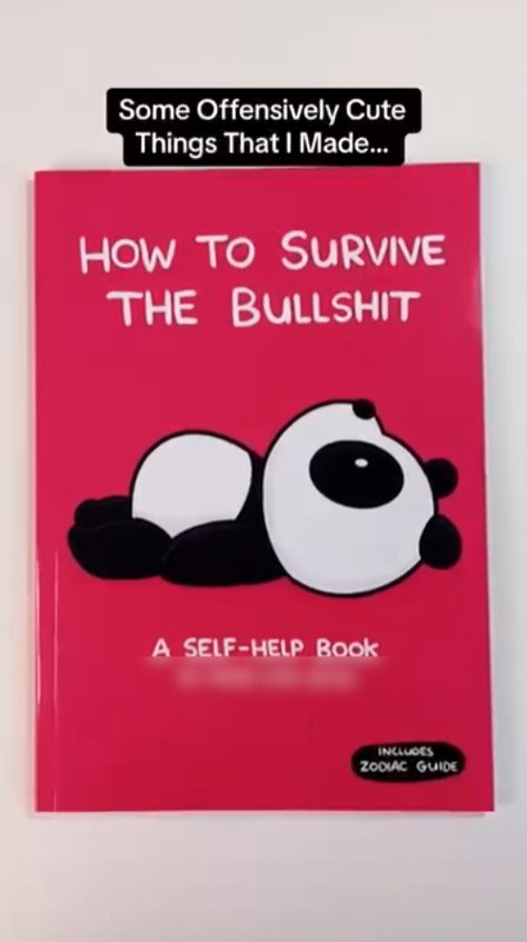 Applicabley.AB05 Facebook ad: ‘How To Survive The Bullsh!t’ Book( HARDCOVER )