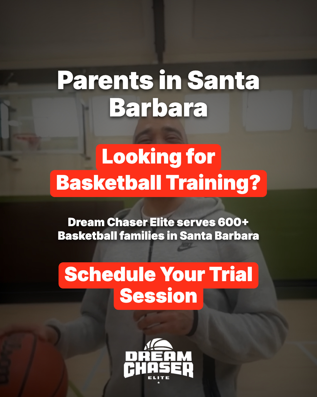 Dream Chaser Elite Basketball Facebook ad: Schedule a Trial