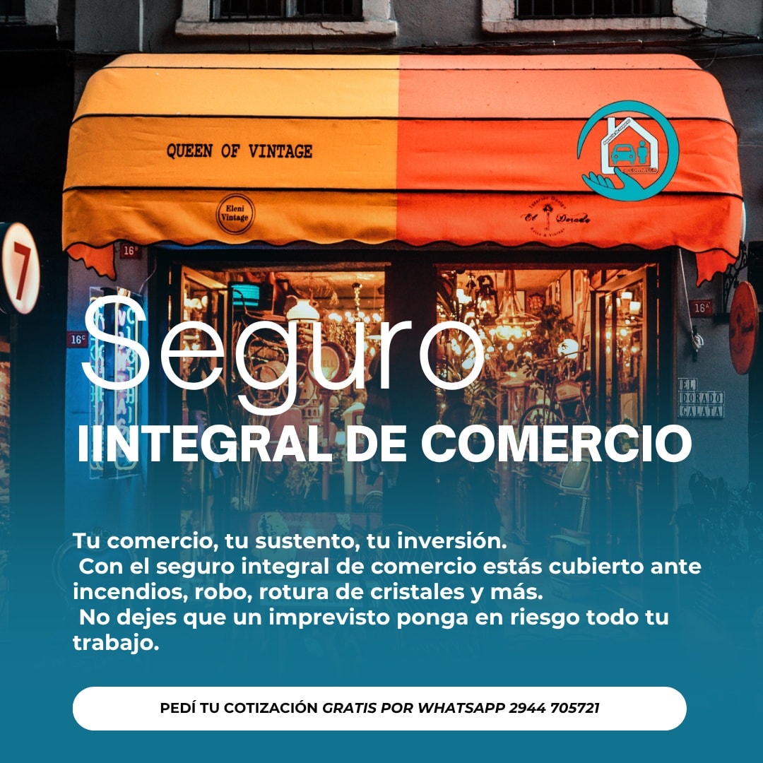 Agencia de Seguros La Comarca Facebook ad: Tu comercio es el fruto de tu esfuerzo…