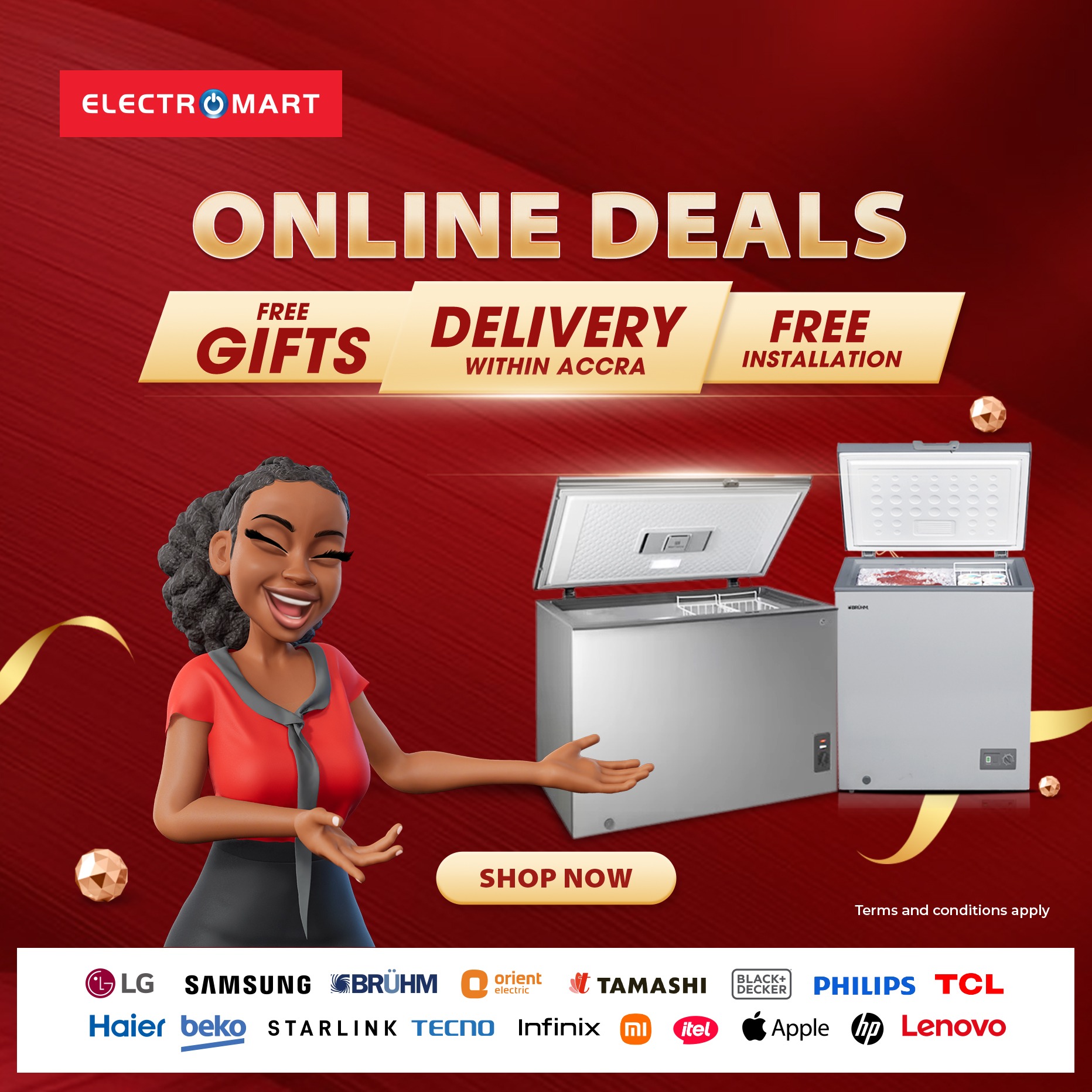 Electromart Ghana Facebook ad