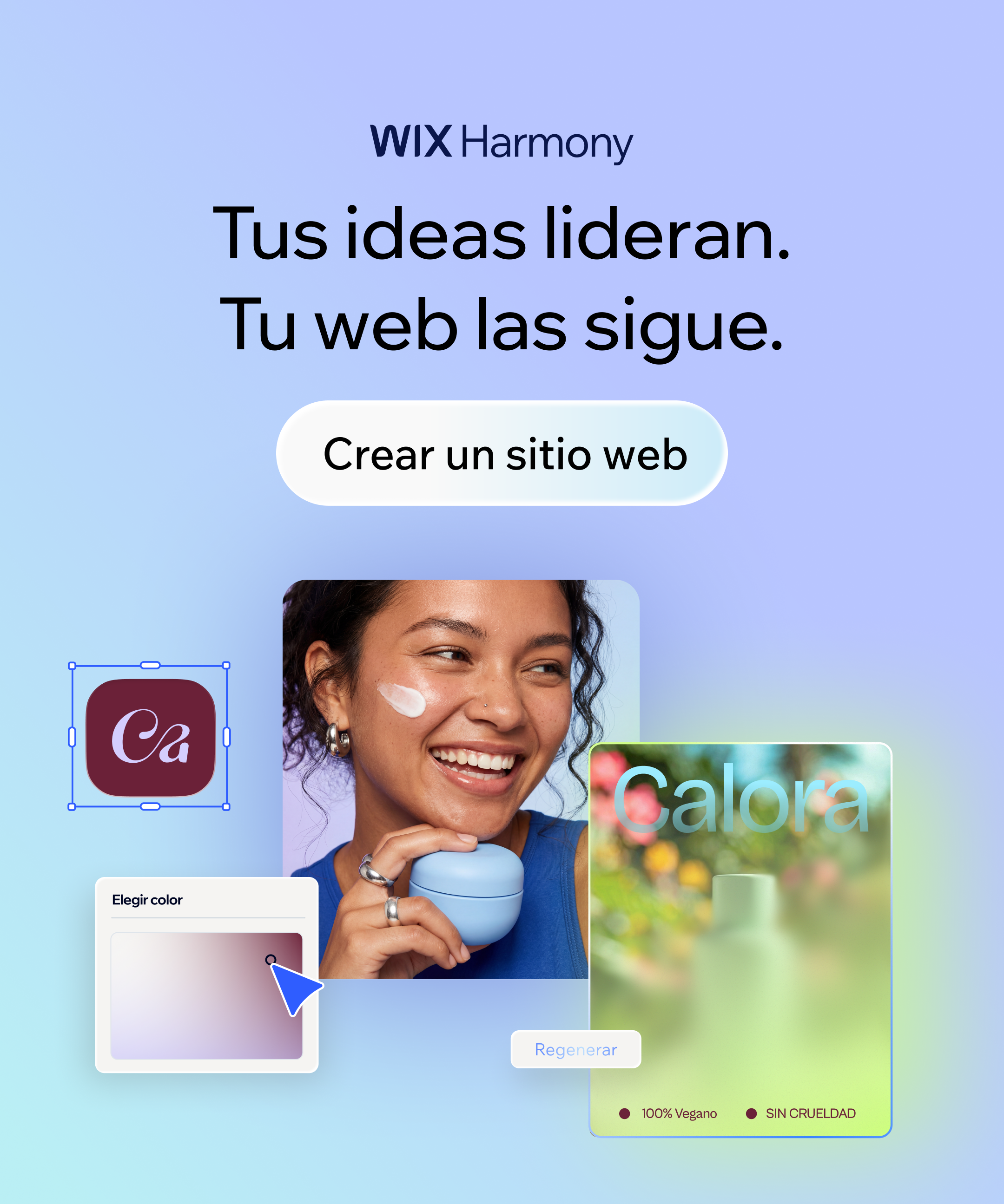 Wix Facebook ad