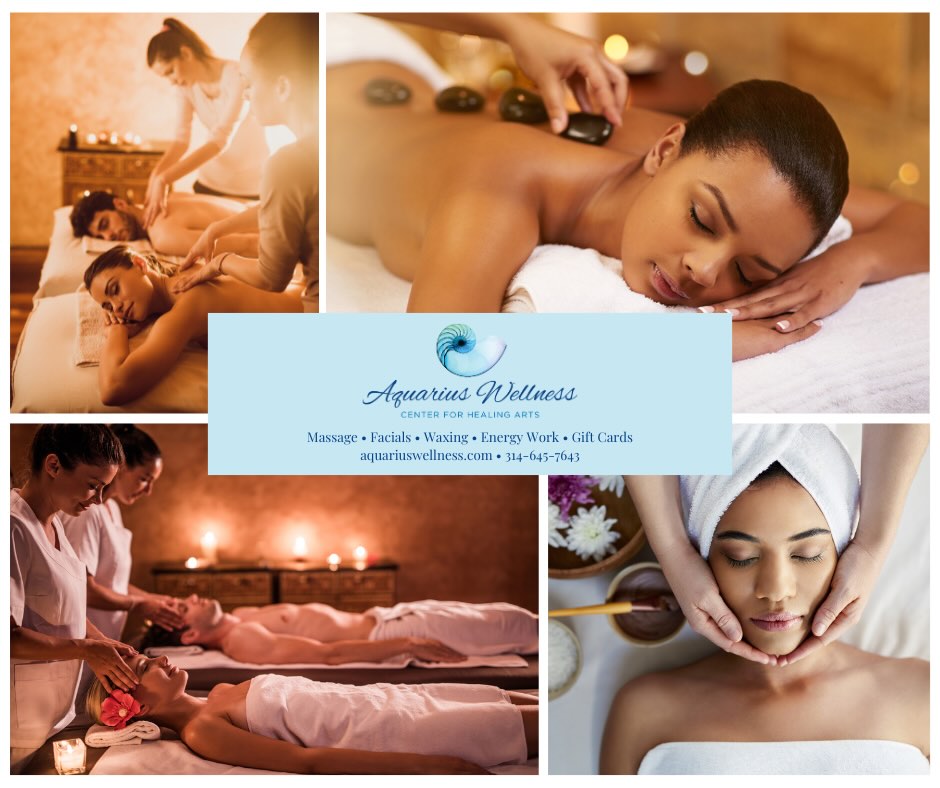 Aquarius Wellness Center For Healing Arts and Massage Therapy-St. Louis Facebook ad