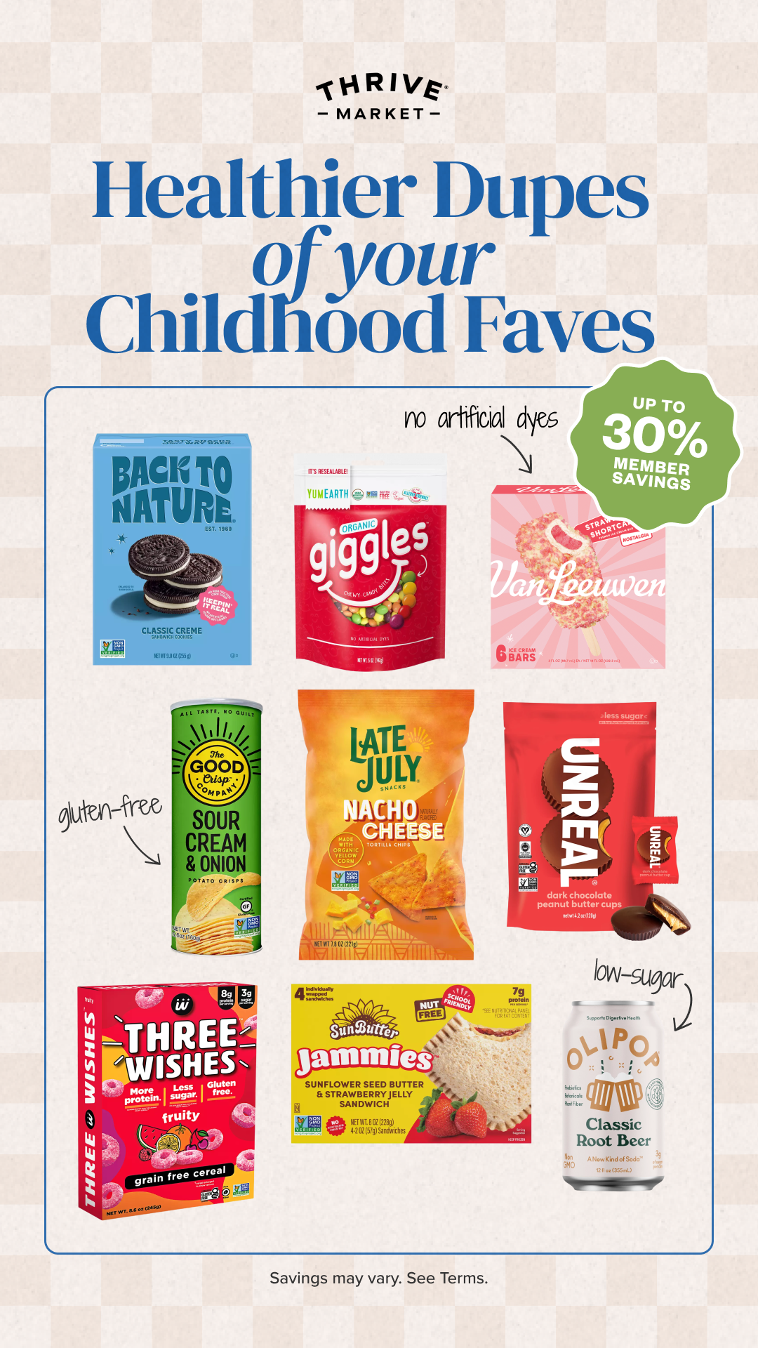 Thrive Market Facebook ad