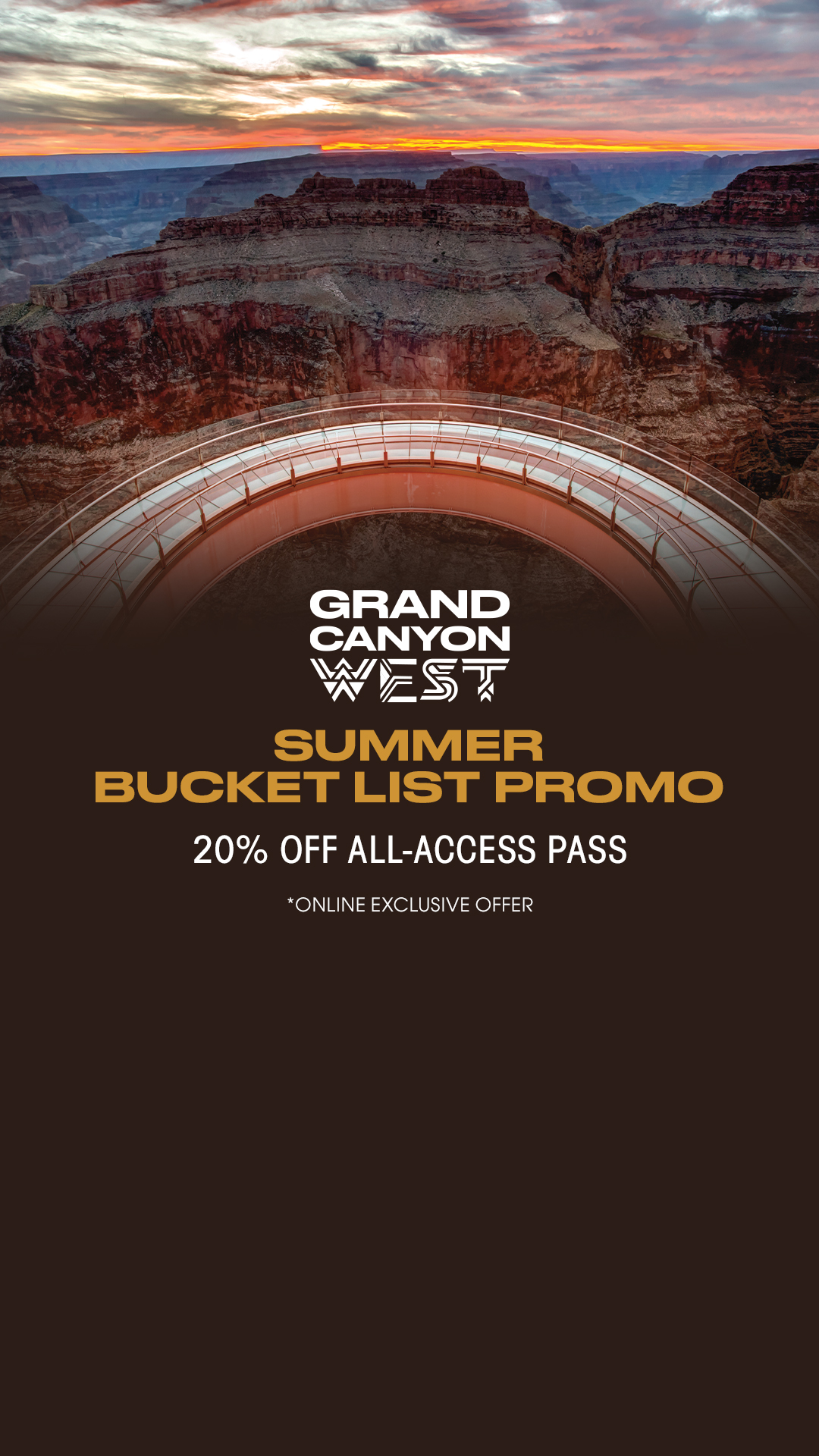 Grand Canyon West Facebook ad from May 1, 2026